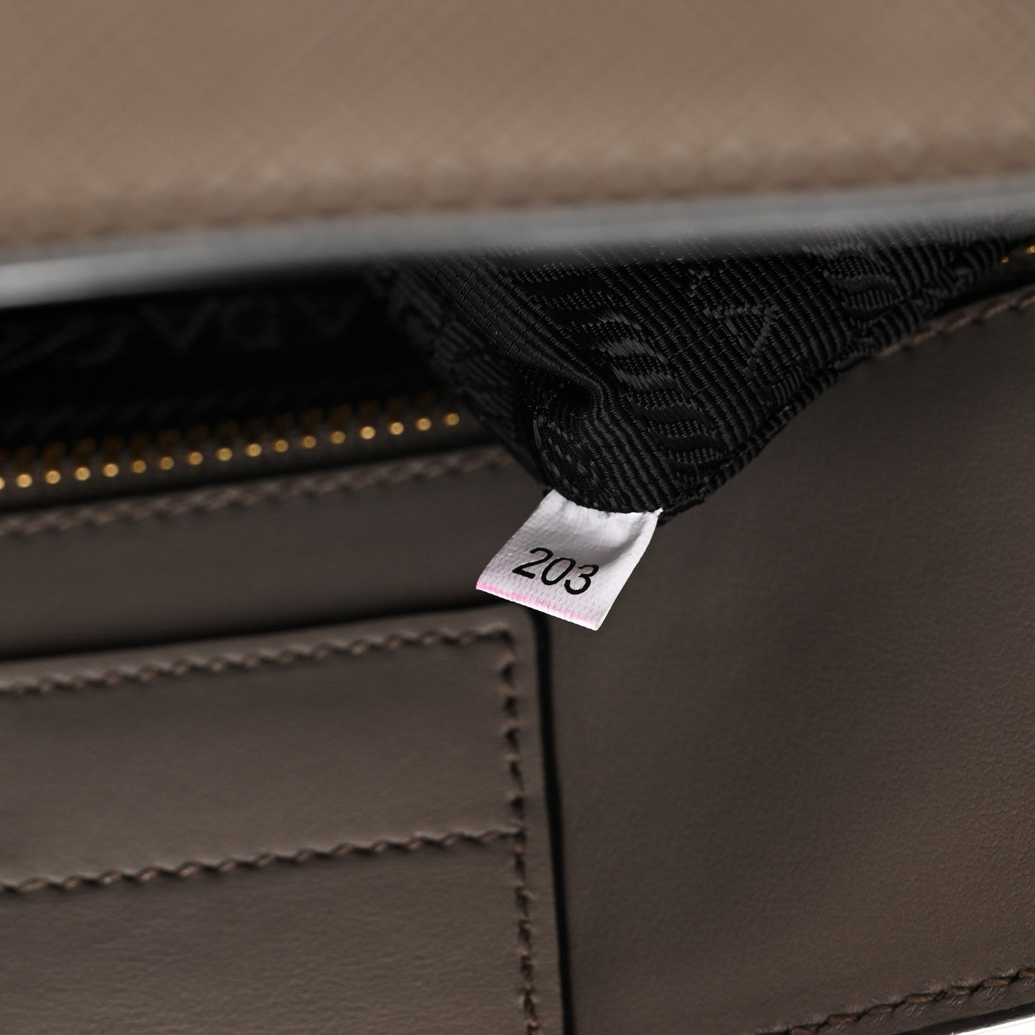 Saffiano Soft Calfskin Tote Argilla
