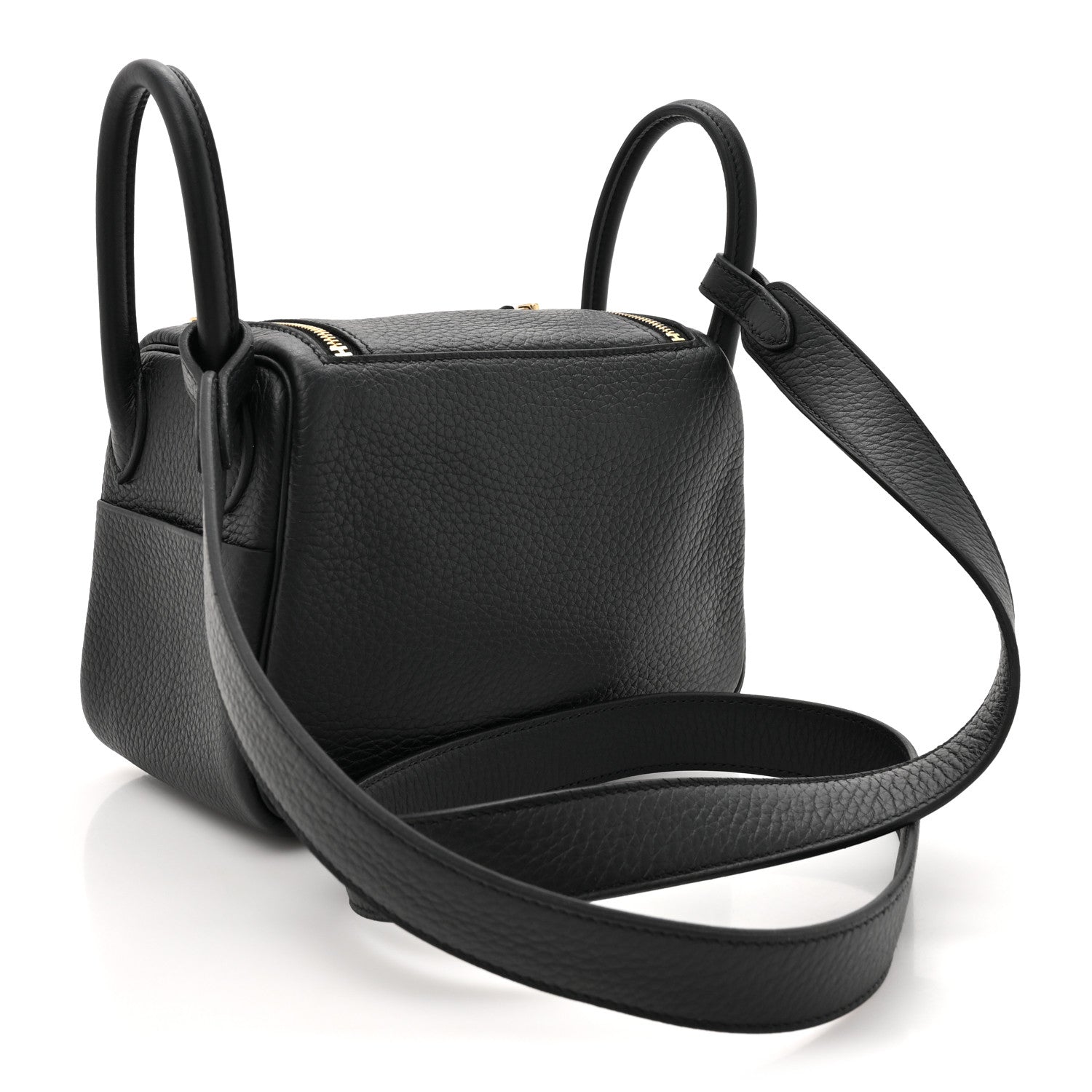 Taurillon Clemence Mini Lindy 20 Black