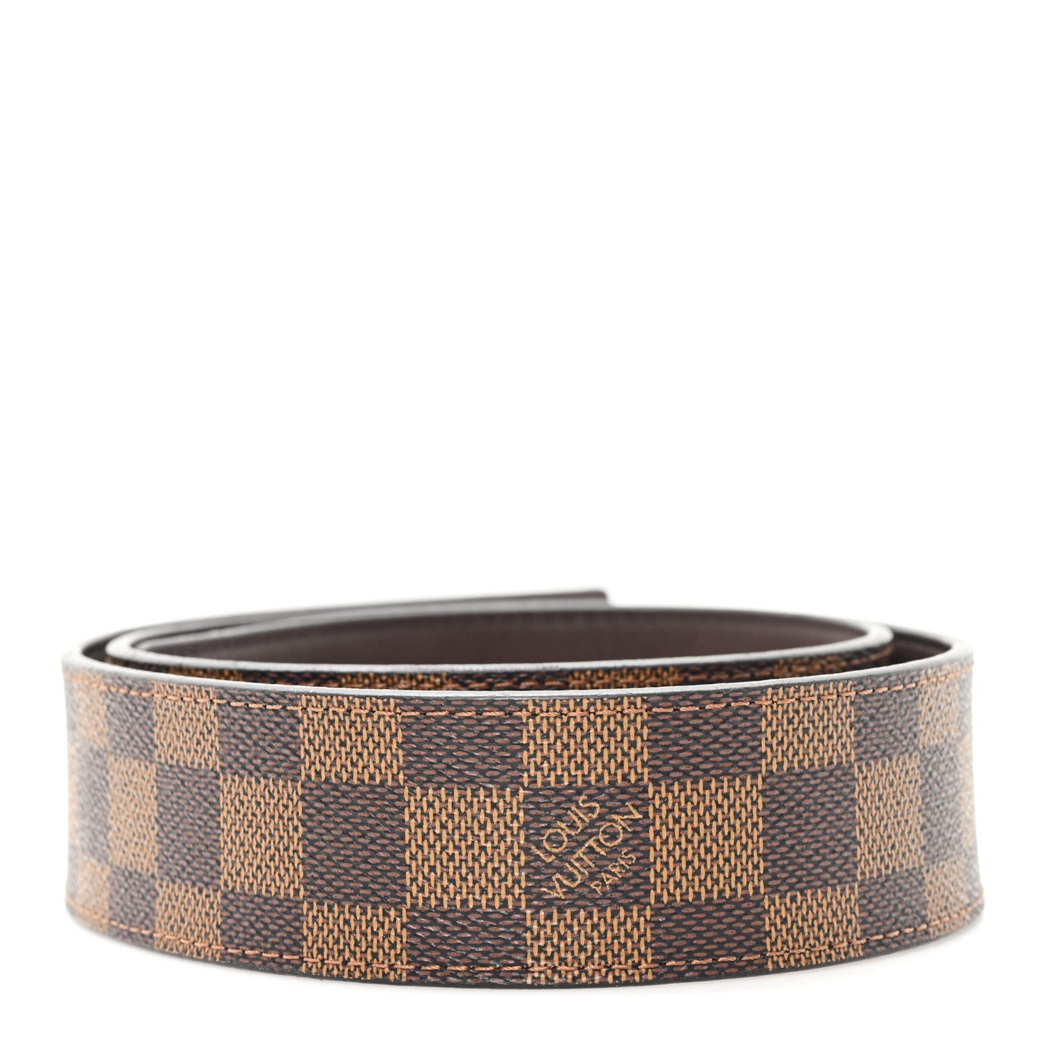 Damier Ebene Inventeur Belt Strap 90