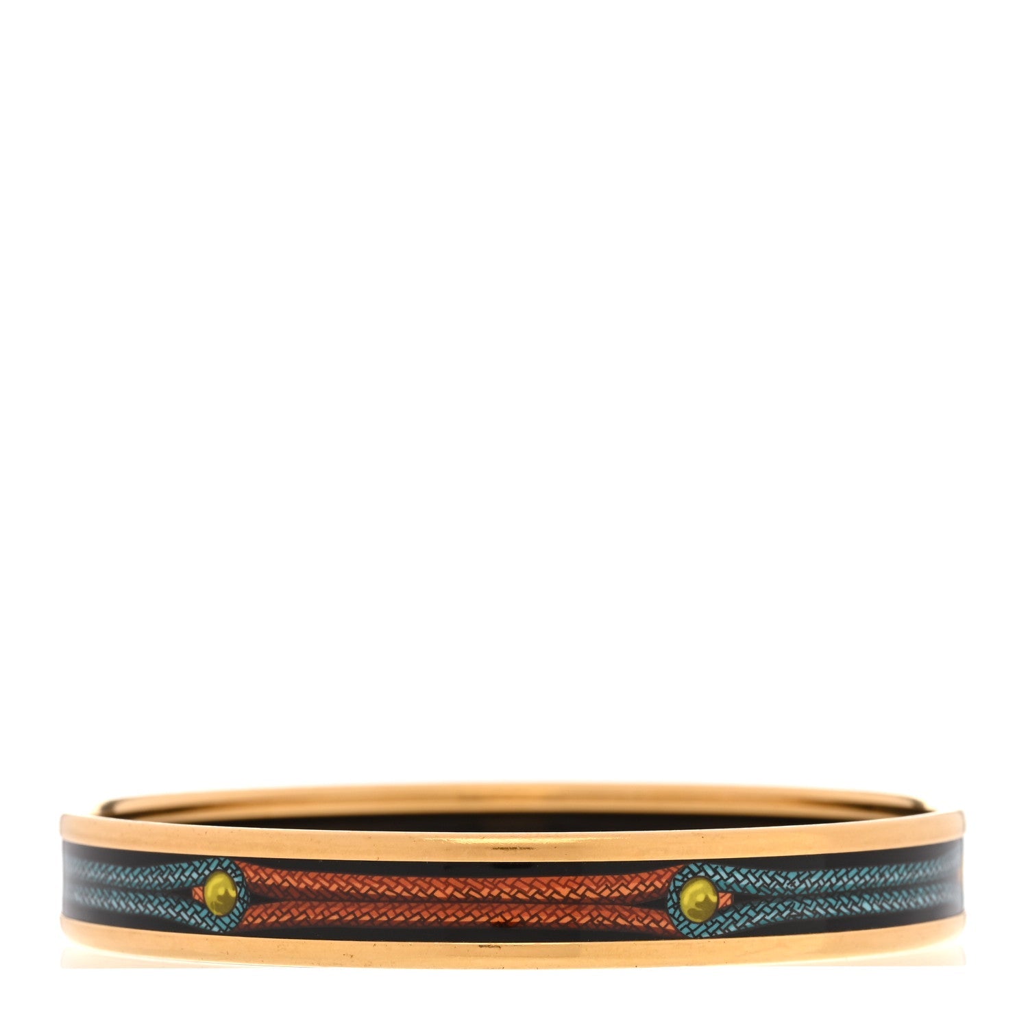 Enamel Narrow Printed Brandenburgs Bracelet 65