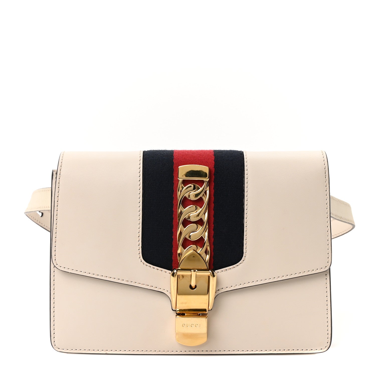 Calfskin Sylvie Belt Bag 75 30 Off White