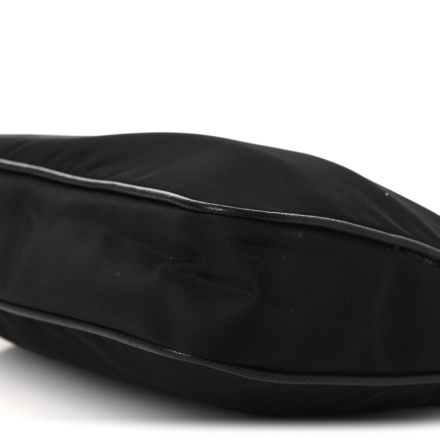 Tessuto Nylon Saffiano Crossbody Bag Black