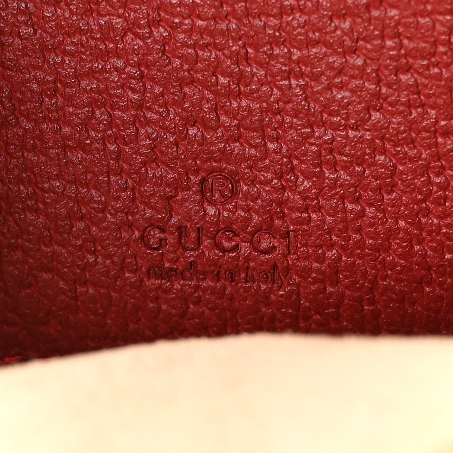 GG Supreme Monogram Web Flora Mini Ophidia Round Backpack Red