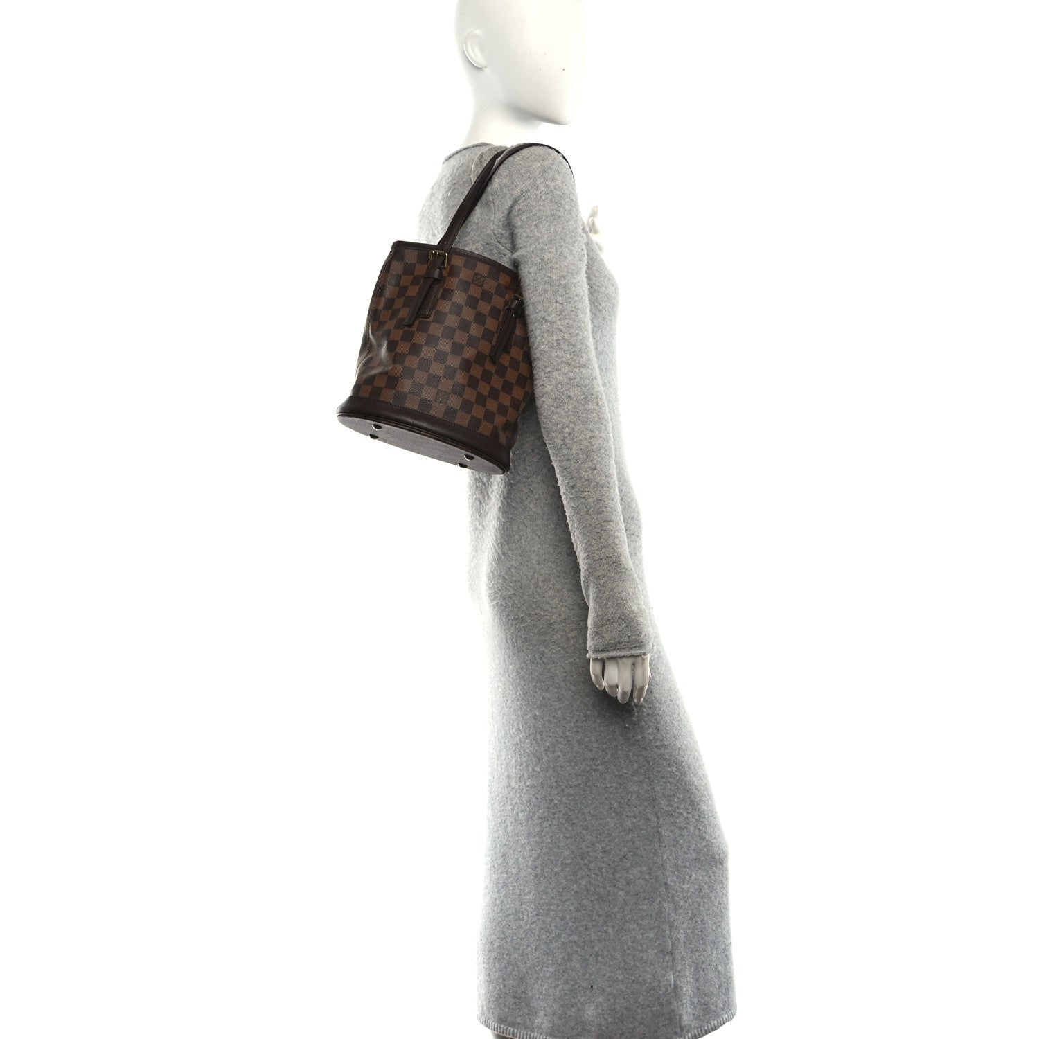 Damier Ebene Marais Bucket 23