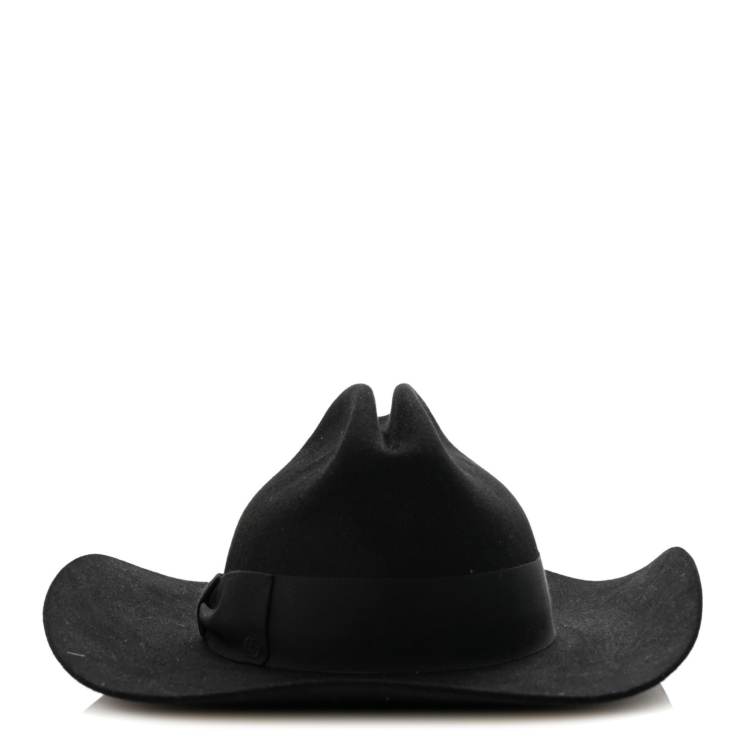 Felt Dallas Wide Brim Hat S Black