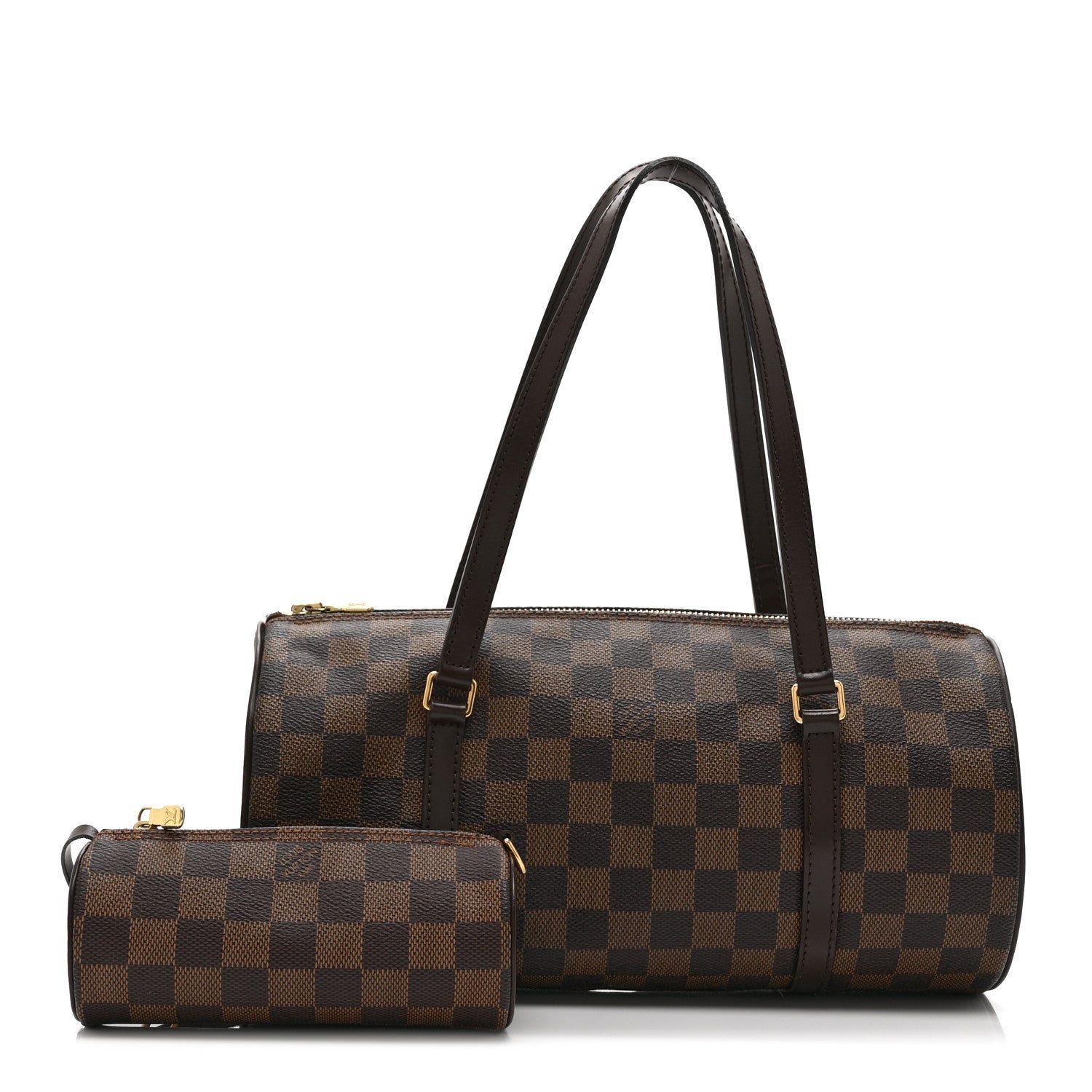 Damier Ebene Papillon 30 With Companion