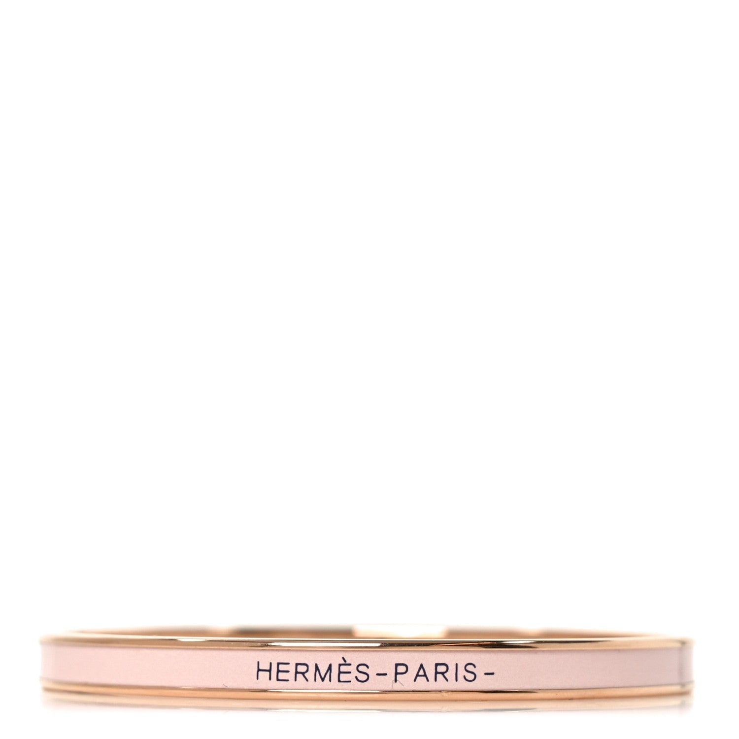 Enamel Uni Bangle 65 Rose Candeur