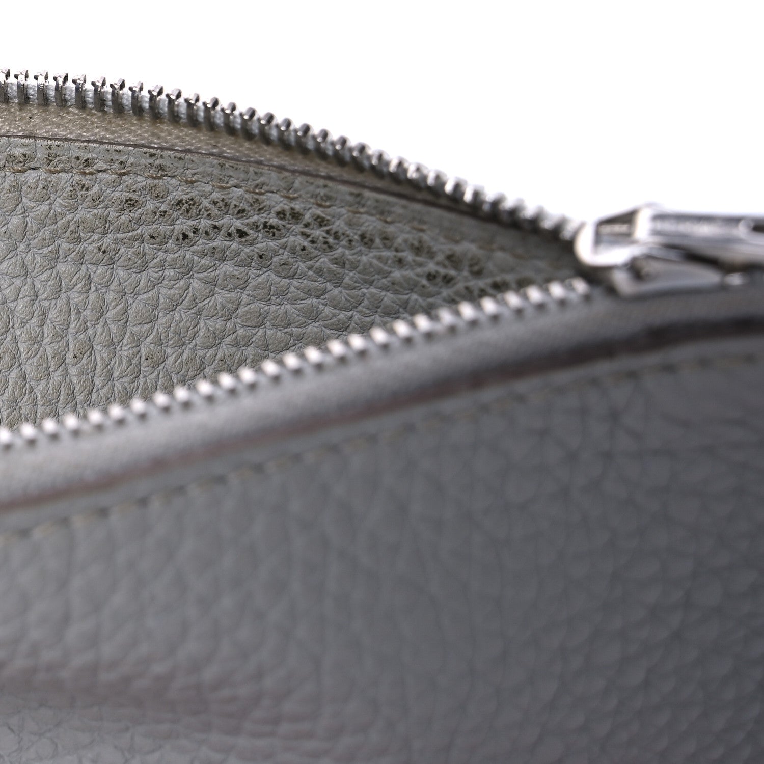 Togo Dogon Duo Wallet Rouge Garance Gris Mouette
