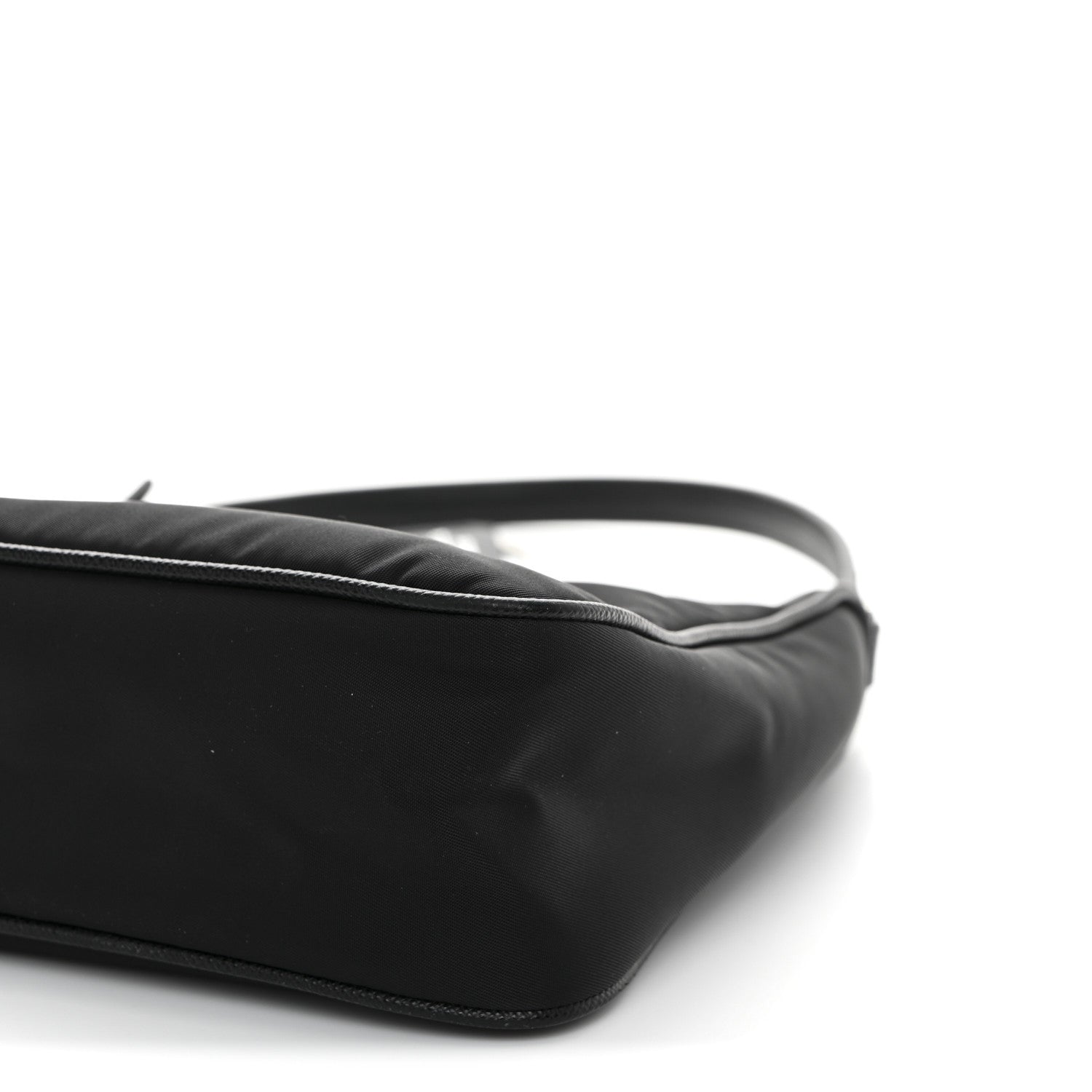 Tessuto Nylon Saffiano Mini Re-Edition 2005 Bag Black