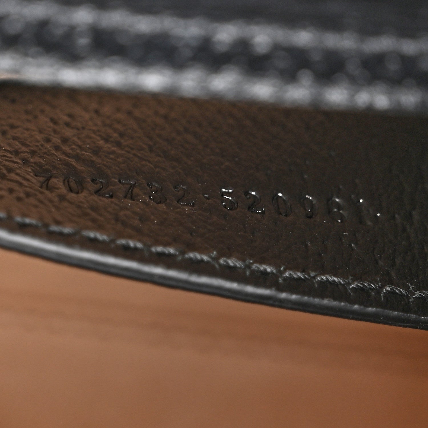 Textured Dollar Calfskin Web Mini Diana Tote Bag Black