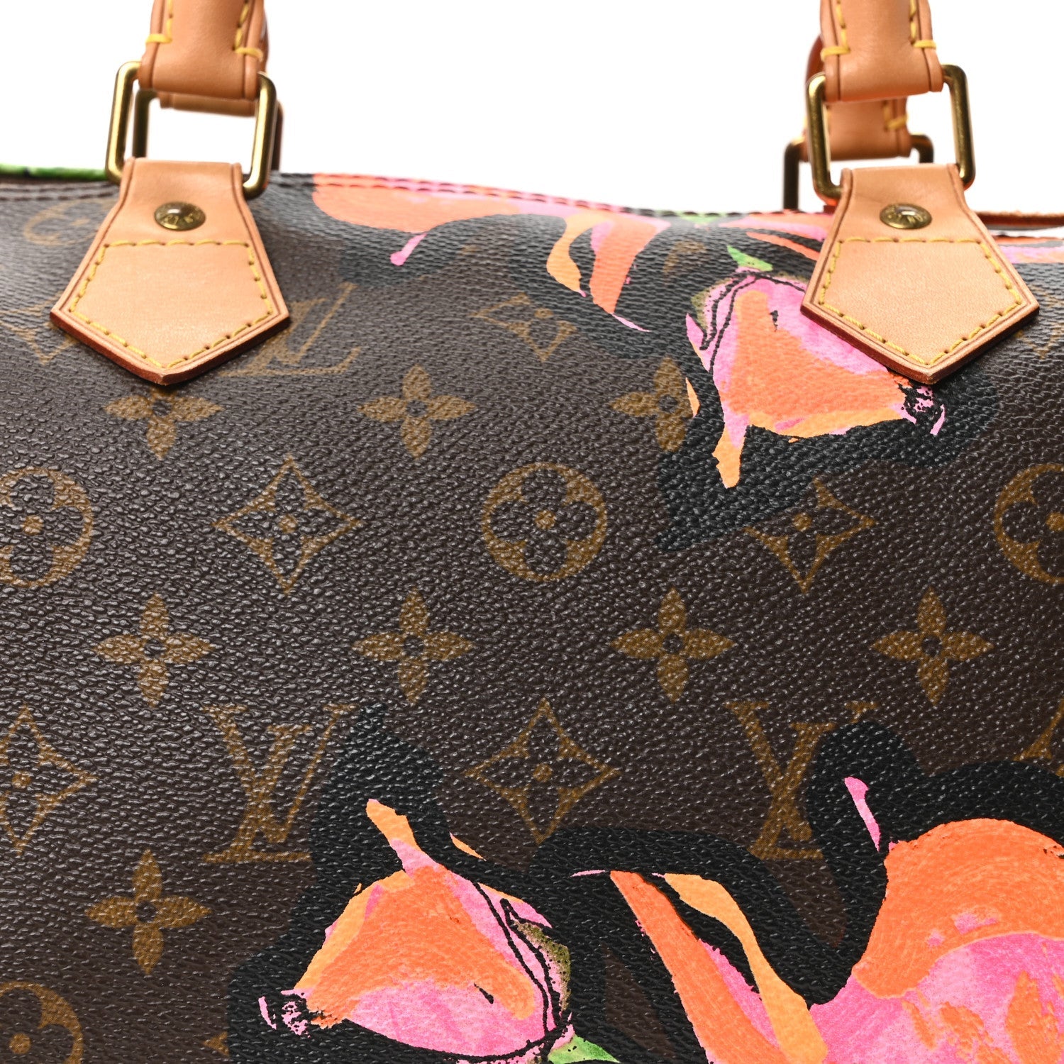 Monogram Roses Speedy 30