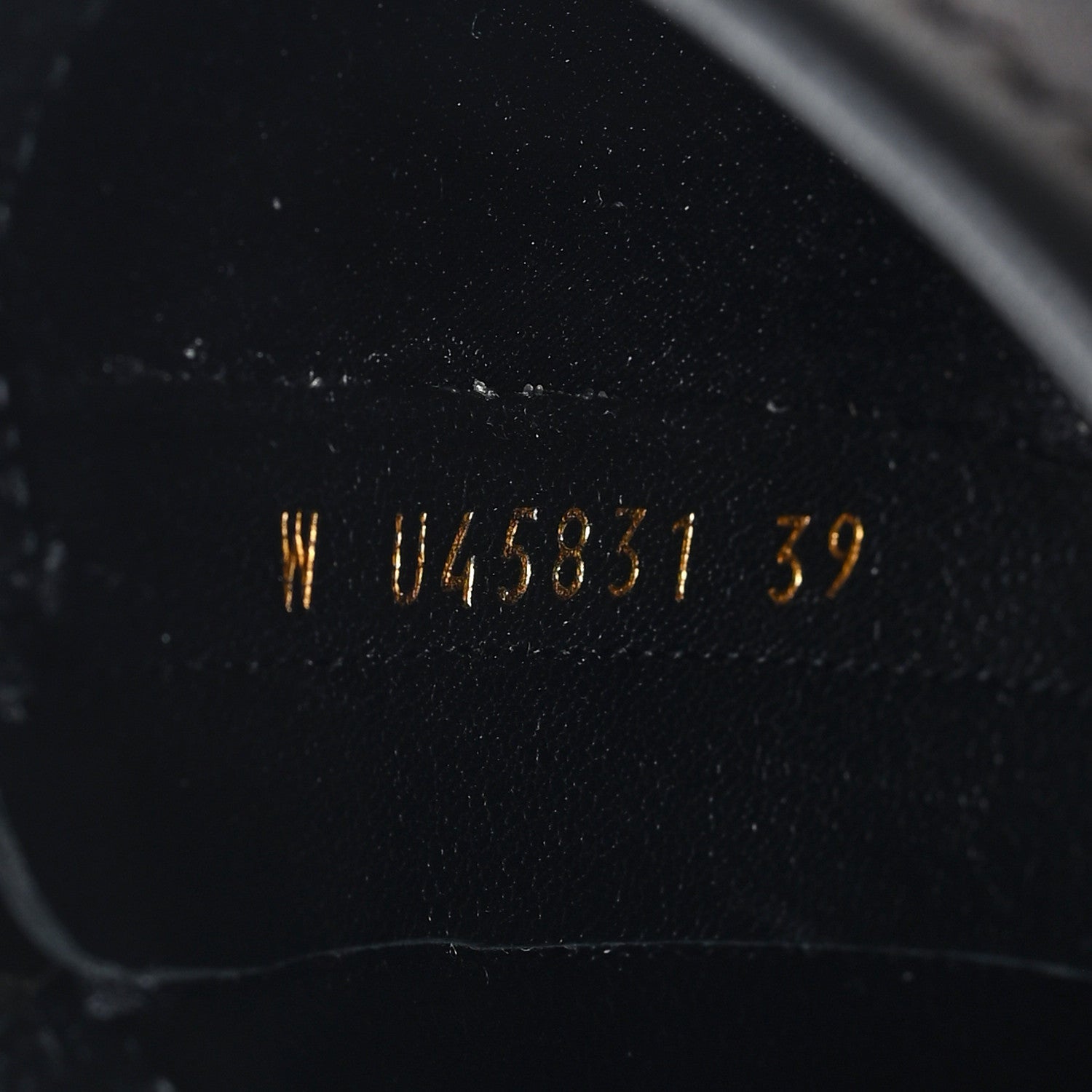 Stretch Lambskin Cap Toe CC Uniform Short Boots 39 Black
