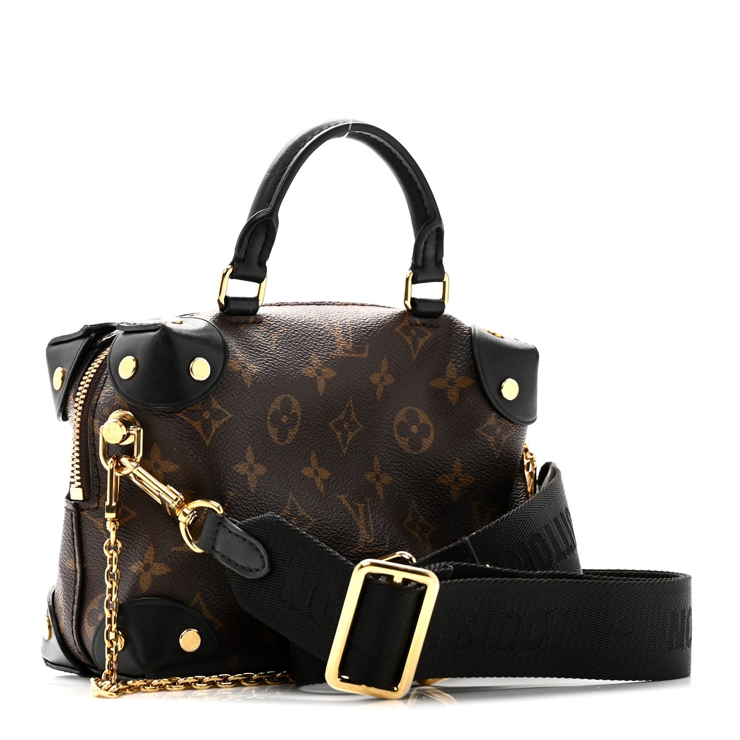 Monogram Petite Malle Souple Black