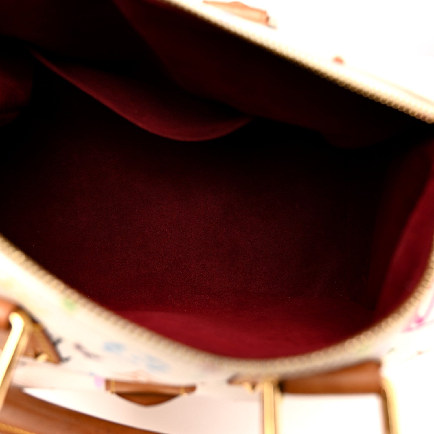 Monogram Multicolor Speedy 30 White