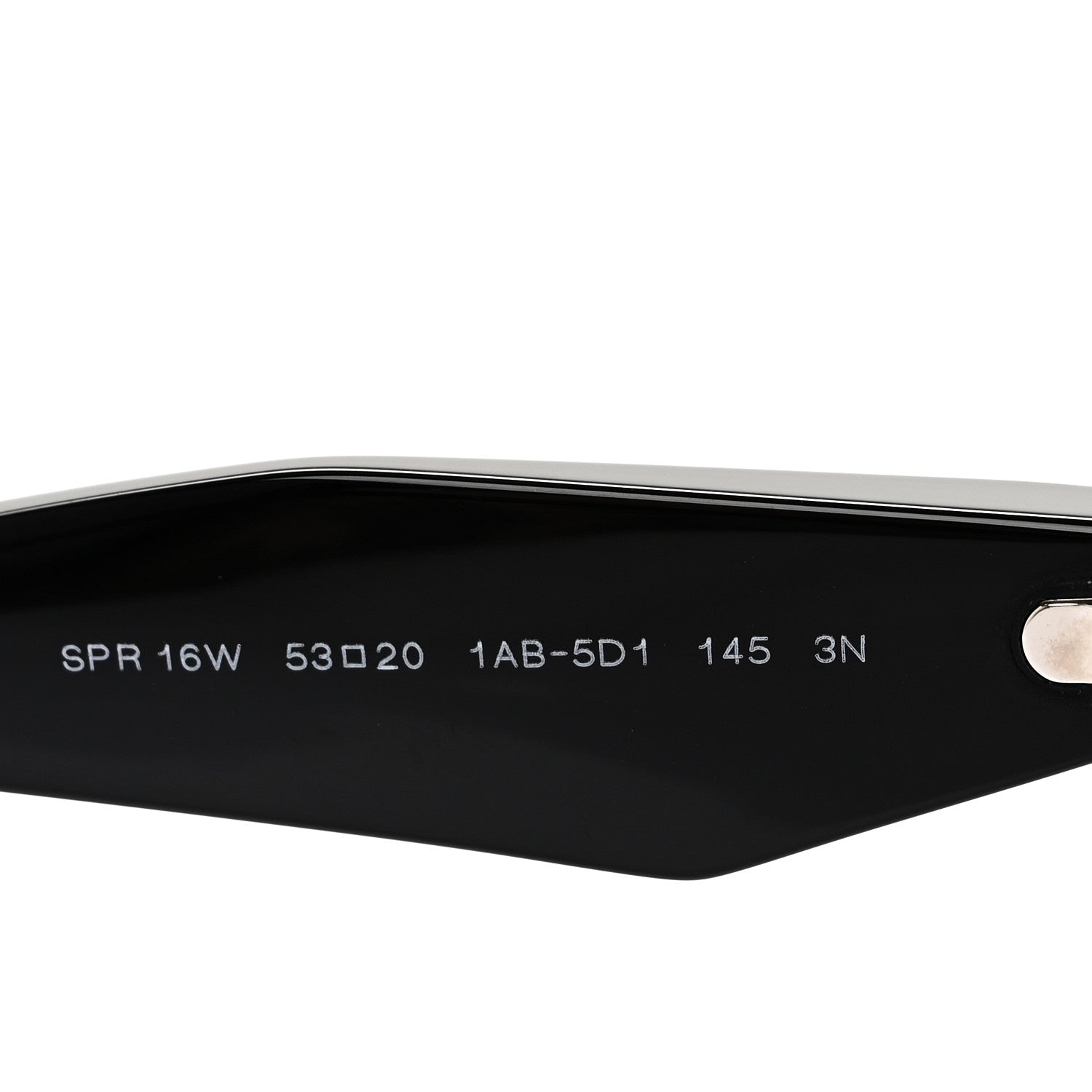 Acetate Sunglasses SPR 16W Black