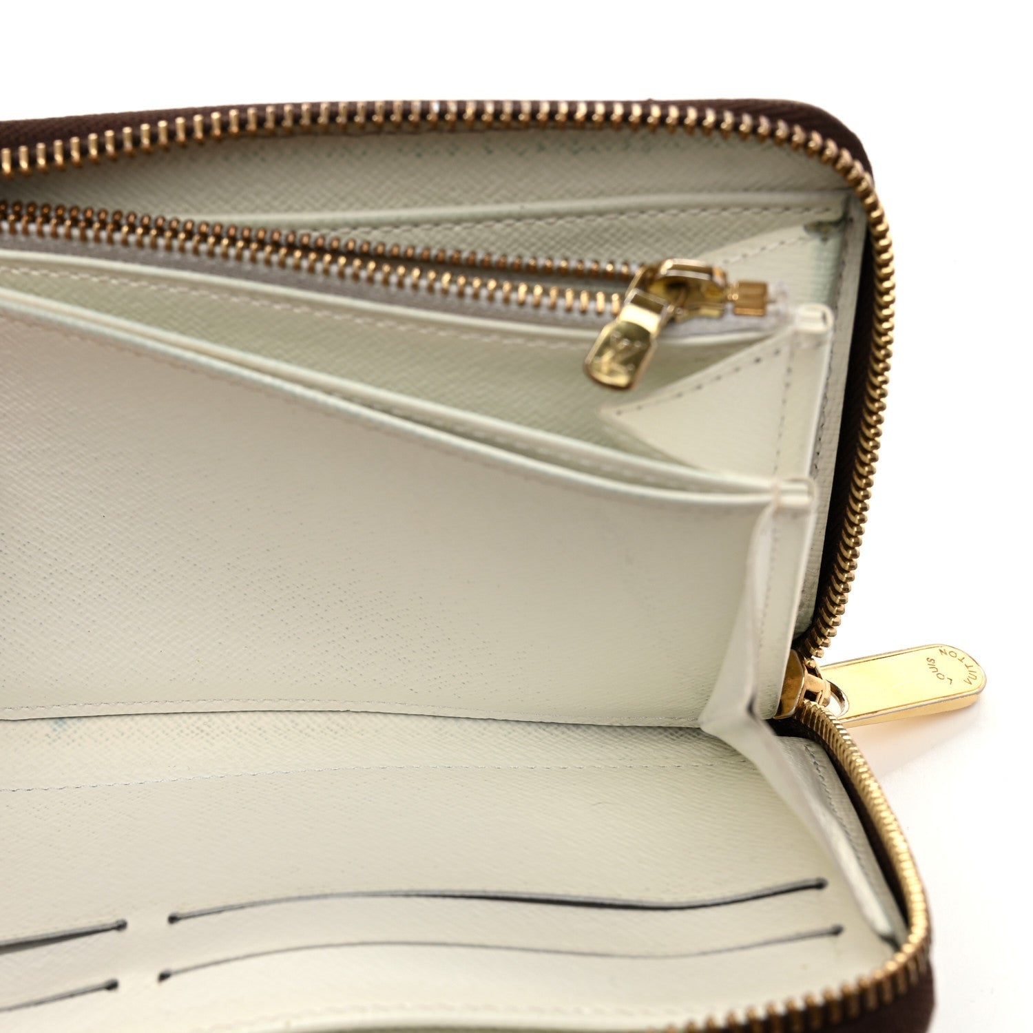 Monogram Kusama Pumpkin Dots Zippy Wallet White