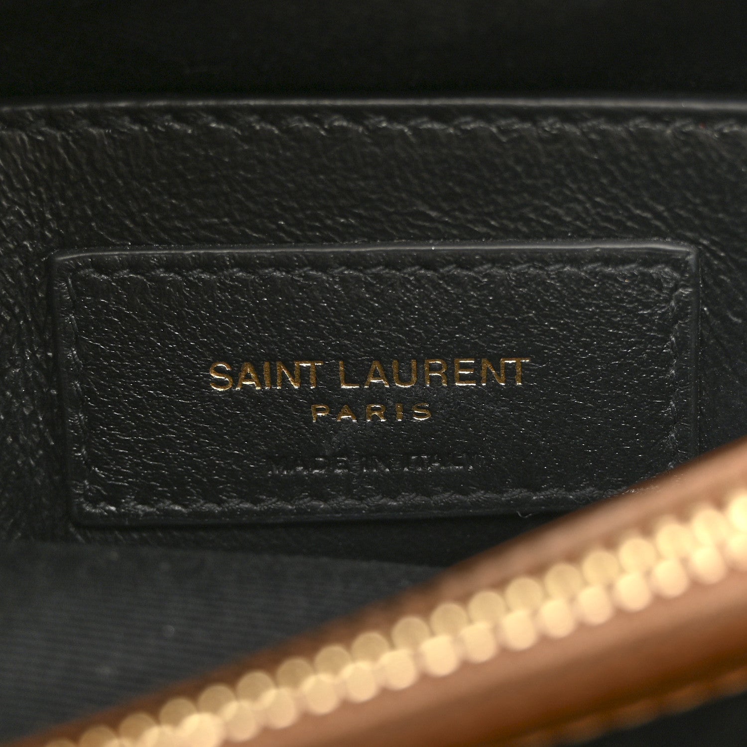 Calfskin Y Quilted Monogram Small Loulou Chain Satchel Dark Natural