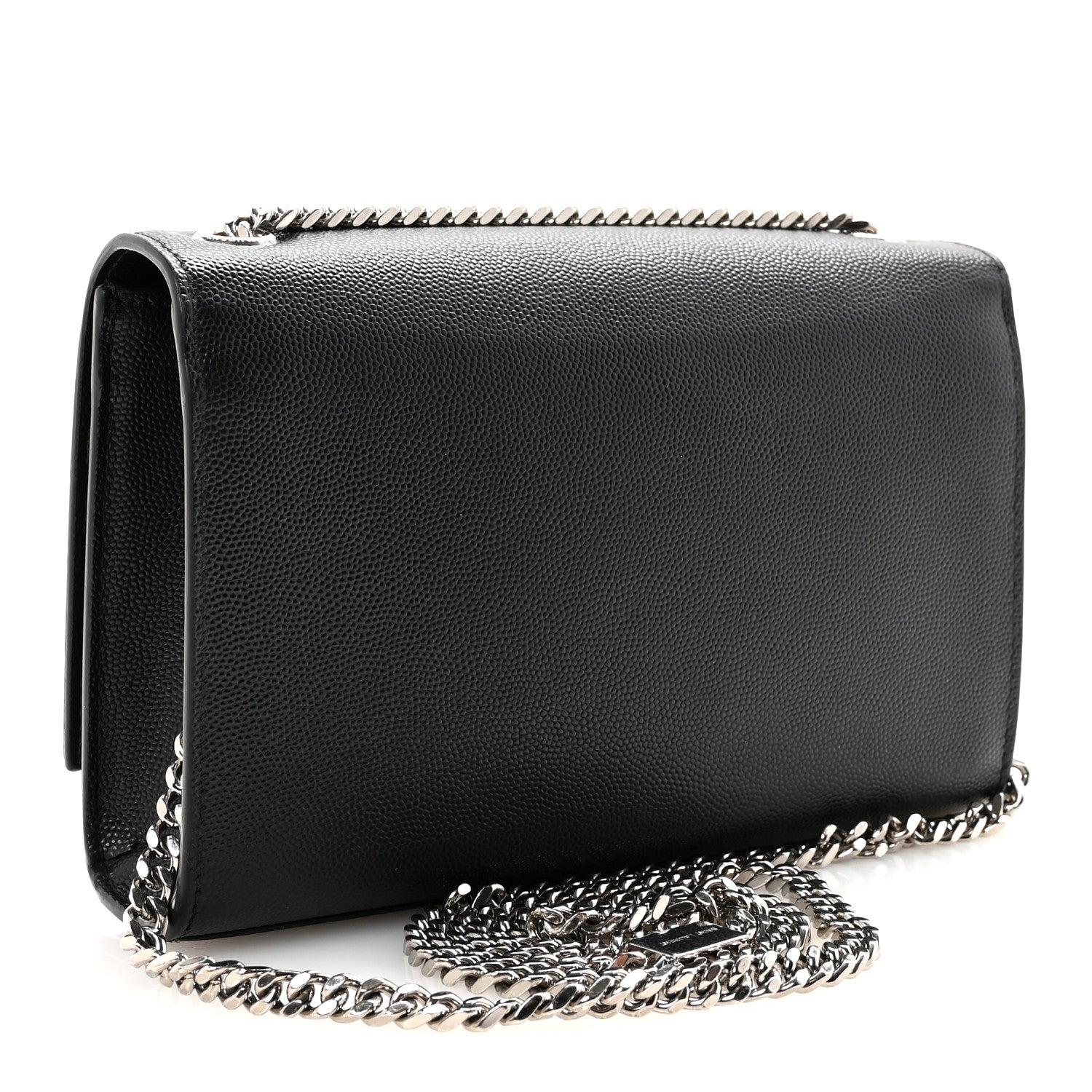 Grain De Poudre Small Classic Monogram Kate Tassel Satchel Black