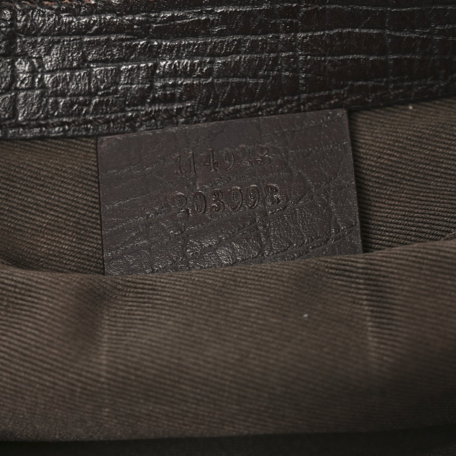 Monogram Horsebit Clutch Dark Brown