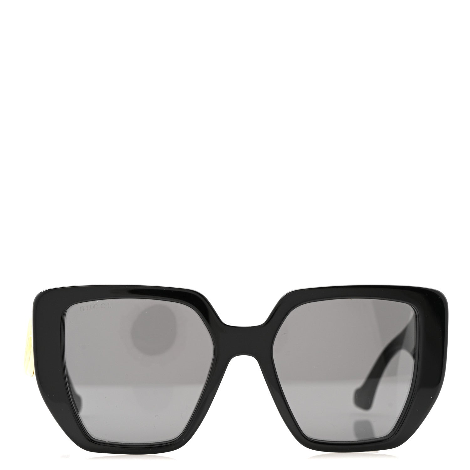 Acetate Square Frame Sunglasses GG0956S Black