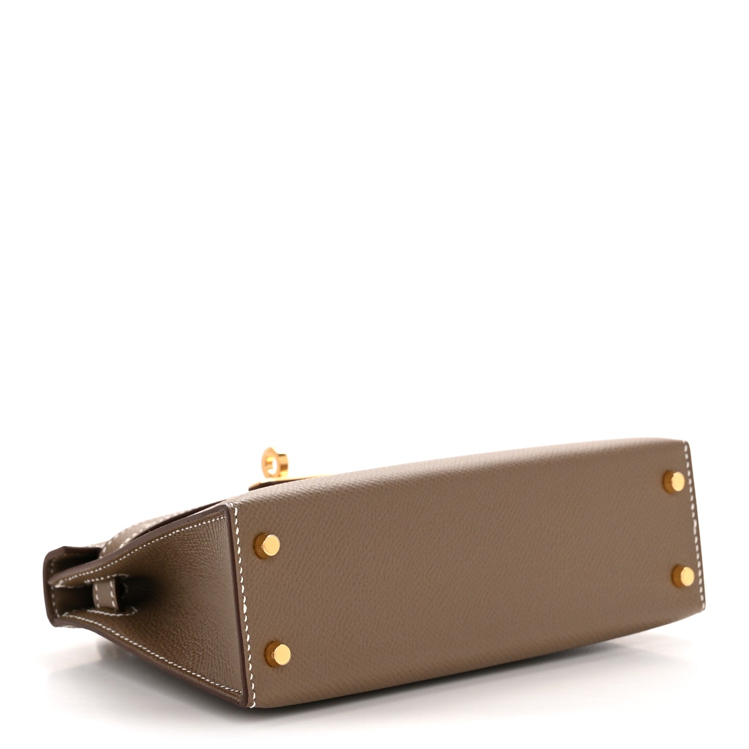 Epsom Mini Kelly Sellier 20 Etoupe