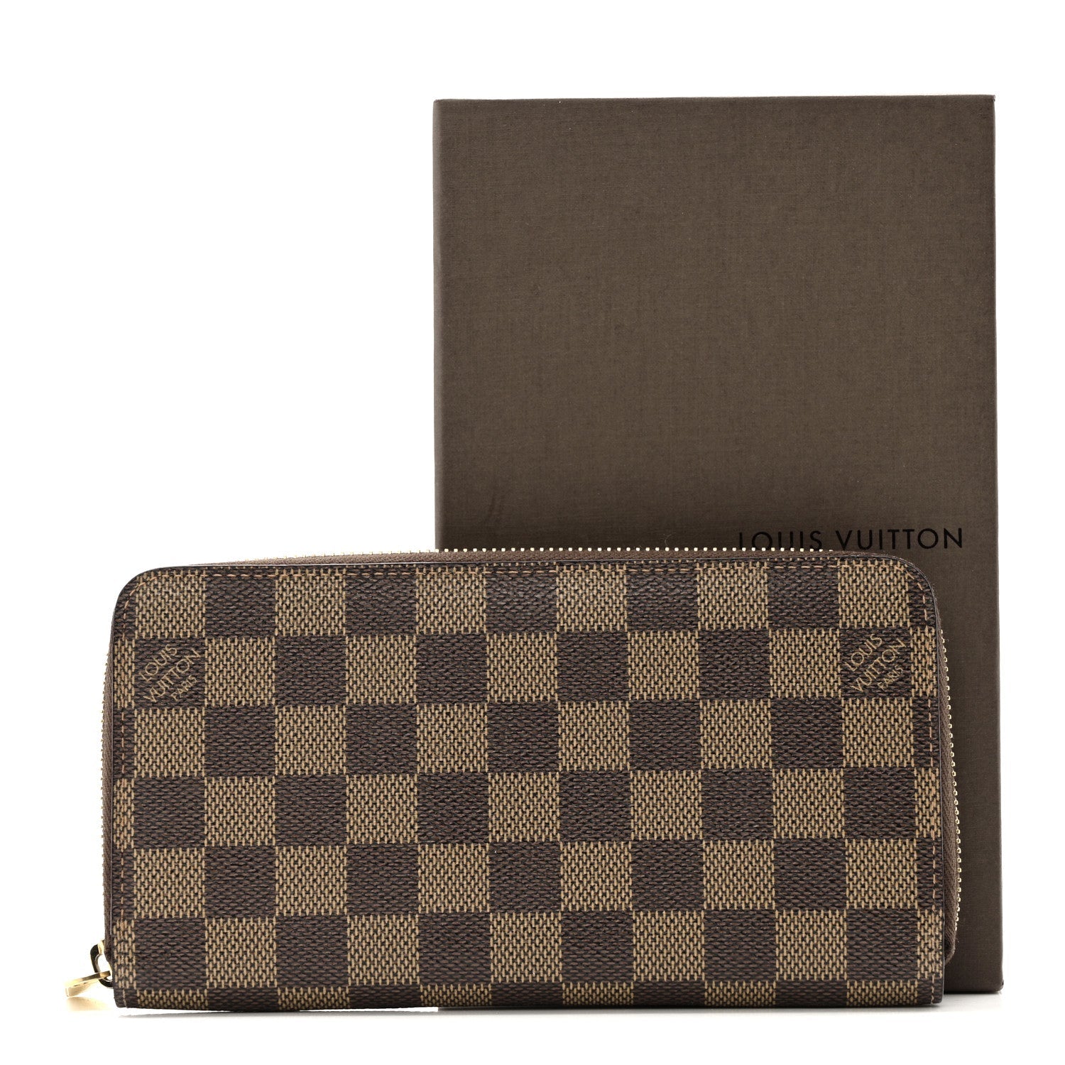 Damier Ebene Zippy Wallet
