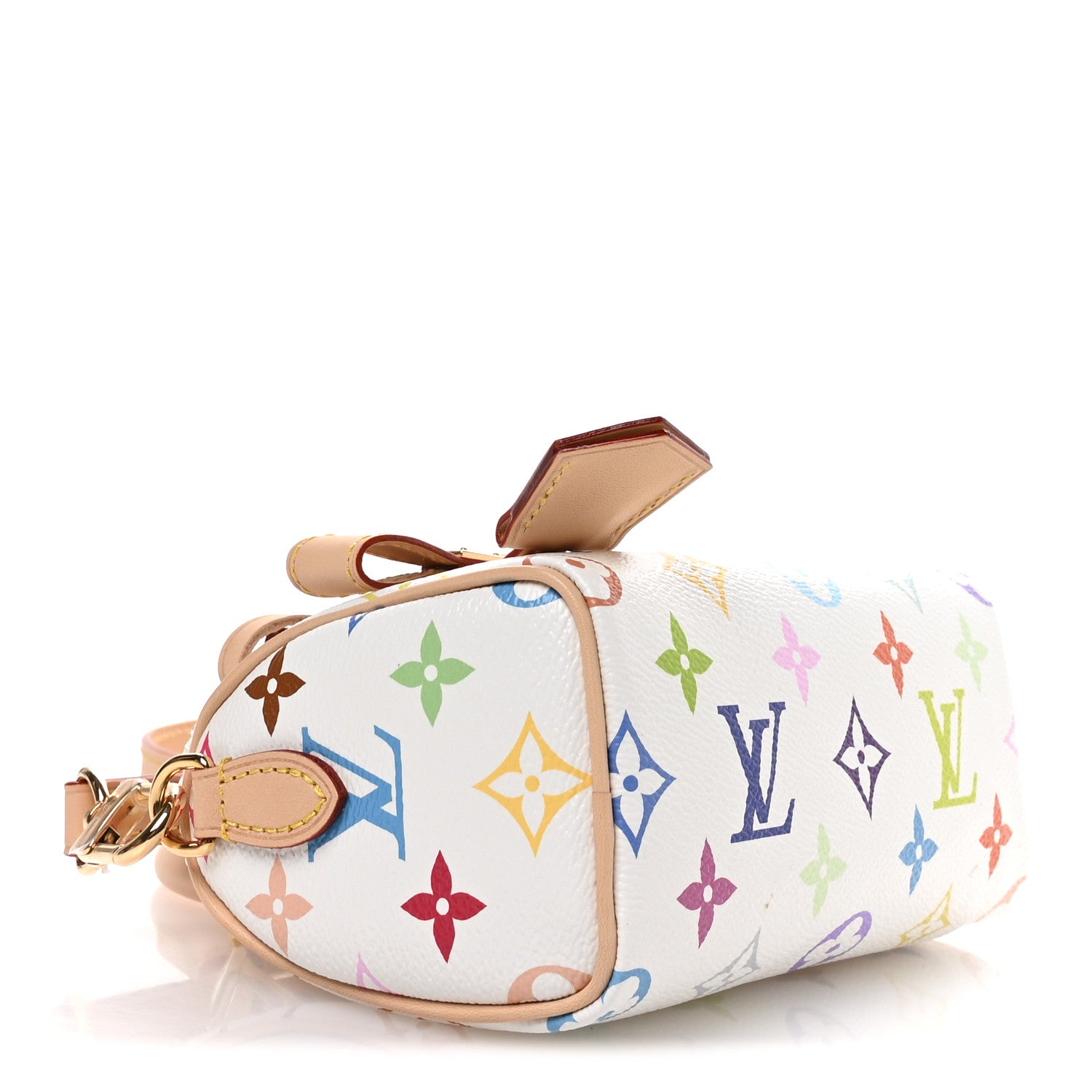 LV X TM Monogram Multicolor Nano Speedy White