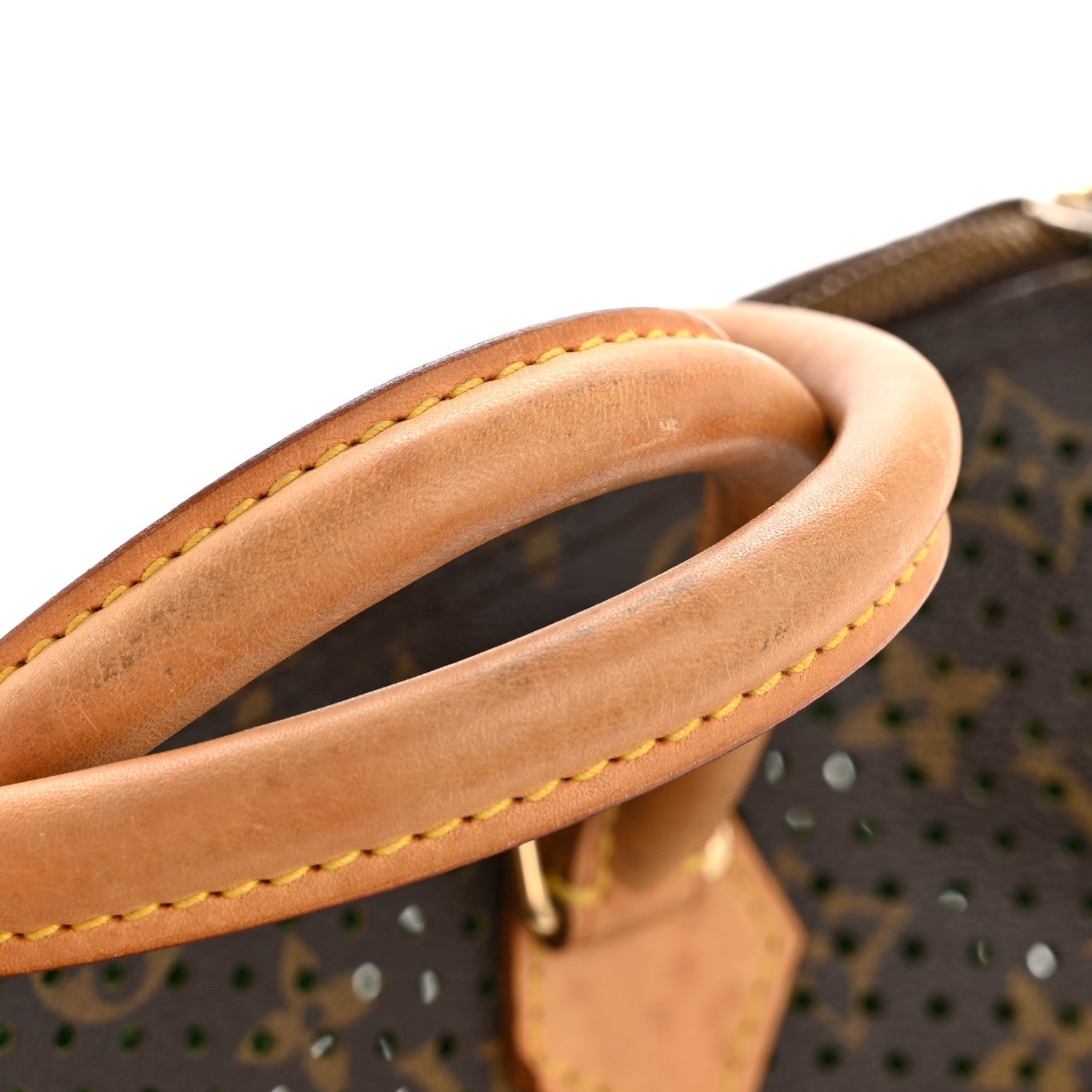 Monogram Perforated Speedy 30 Green