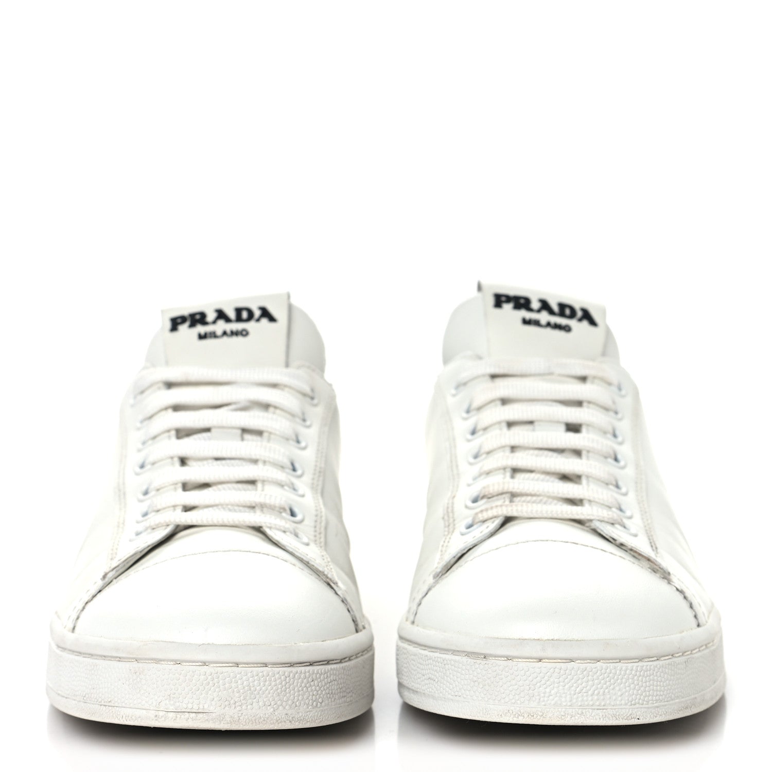 Vitello Mens Logo Low Top Sneakers 43 White