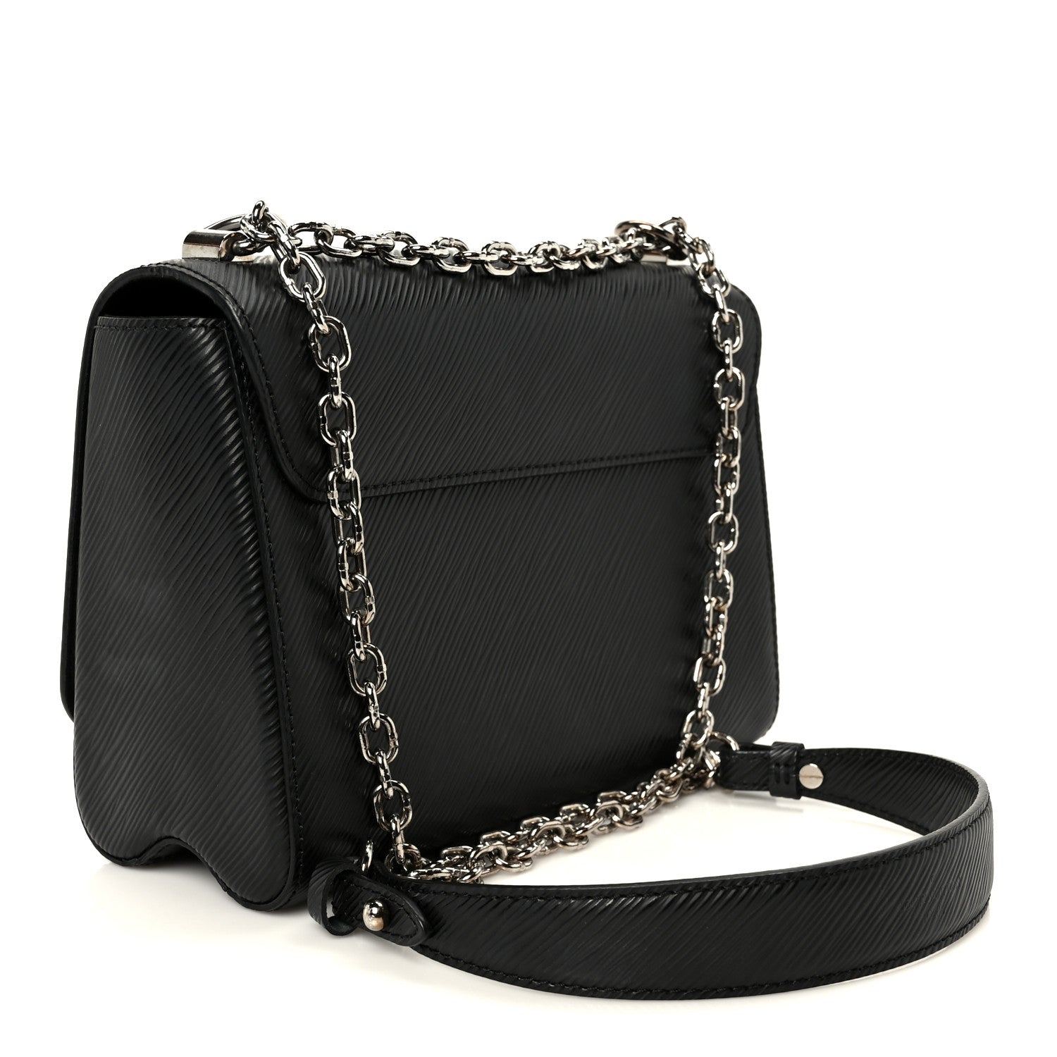 Epi Twist Shoulder Bag MM Black