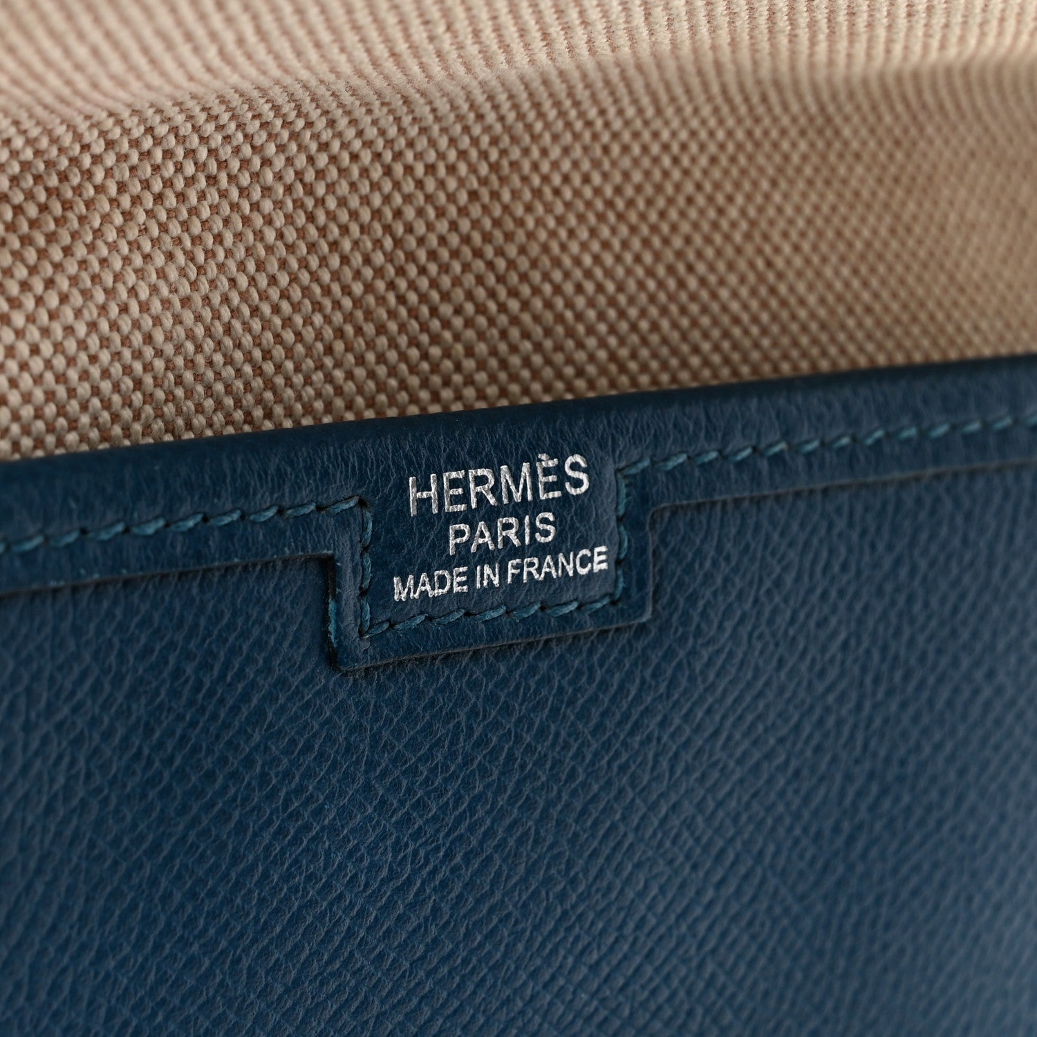 Epsom Jige PM Clutch Bleu Thalassa