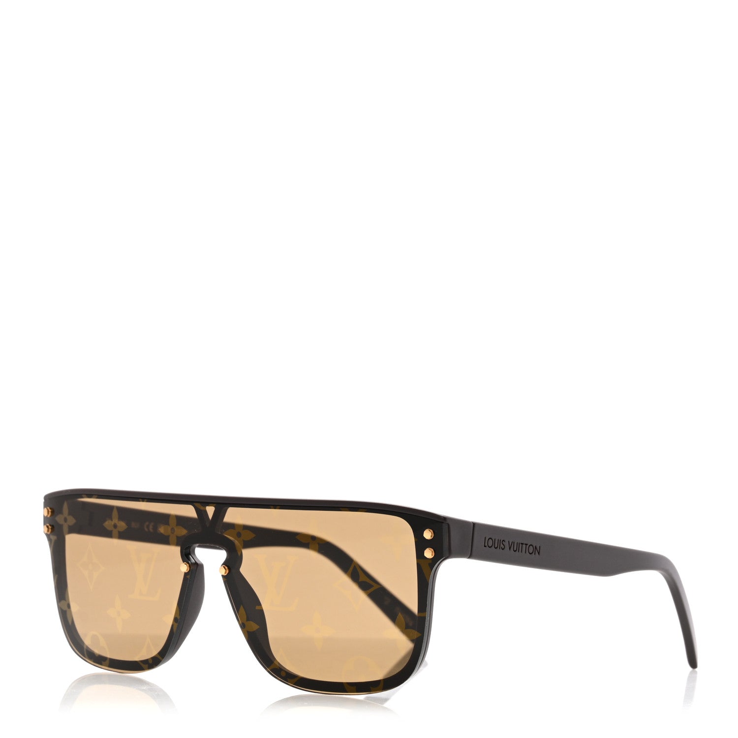 Acetate LV Waimea Square Sunglasses Z1485W Brown