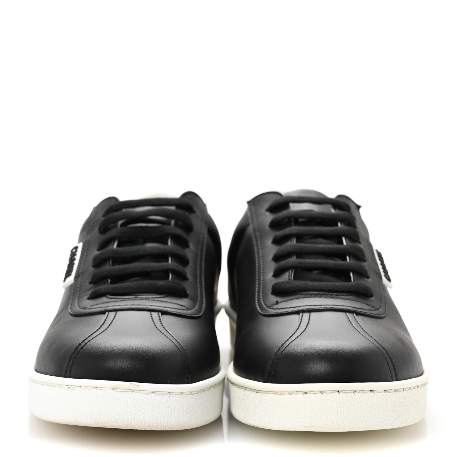 Calfskin CC Womens Sneakers 40 Black