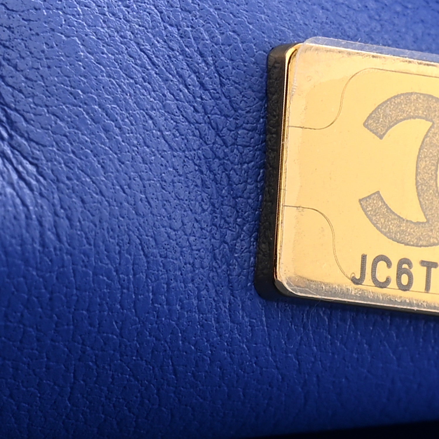 Lambskin Quilted Mini Hollywood Charms Rectangular Flap Blue