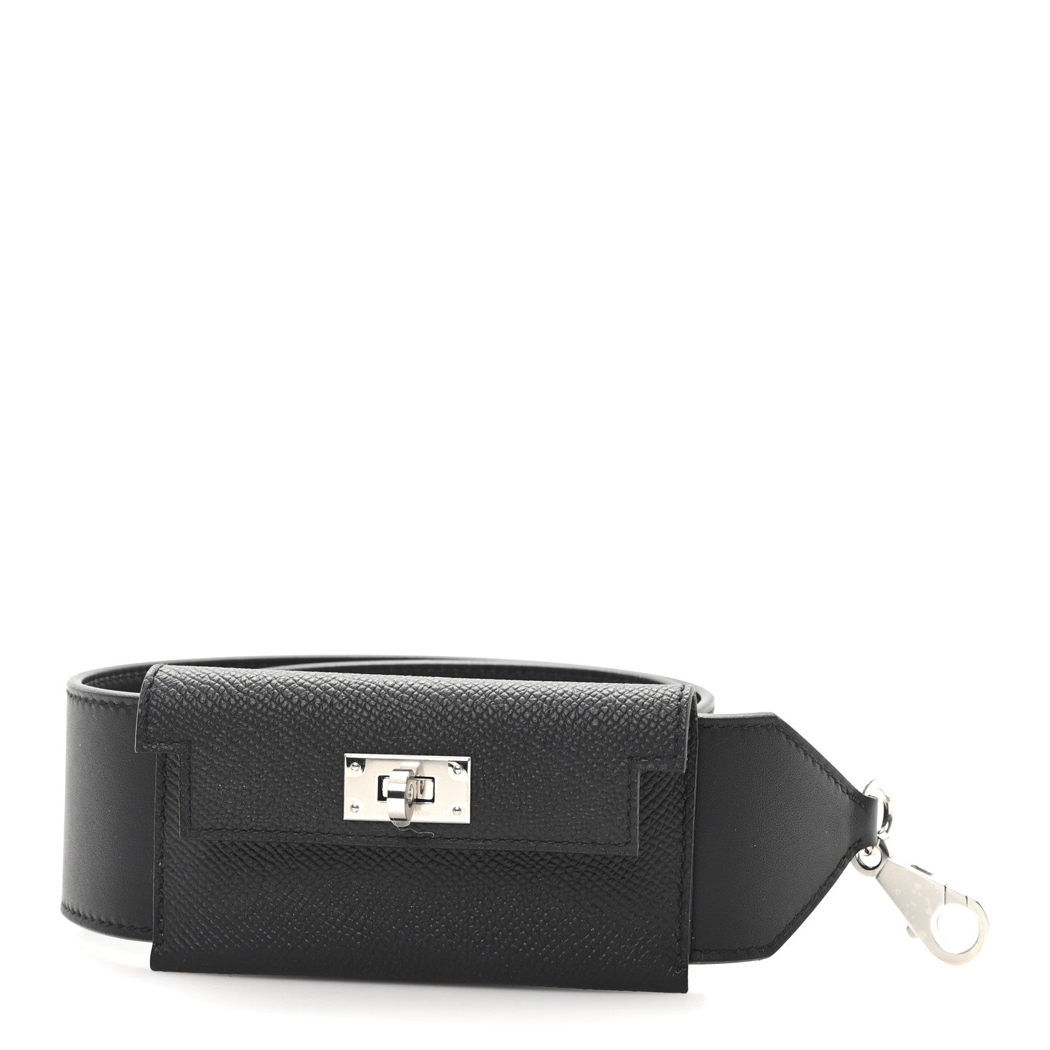 Swift Epsom Pocket Kelly Shoulder Strap Black