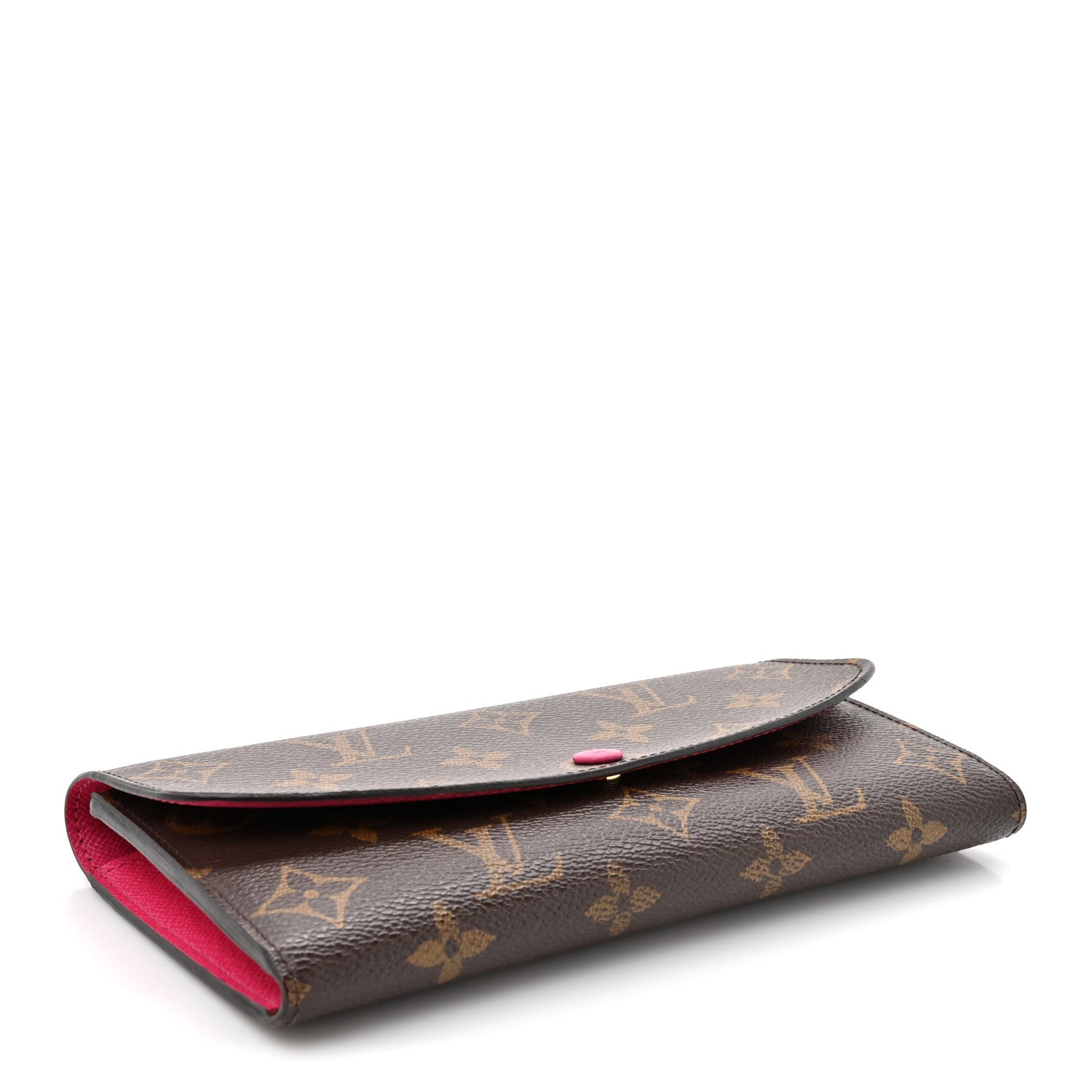 Monogram Emilie Wallet Fuchsia