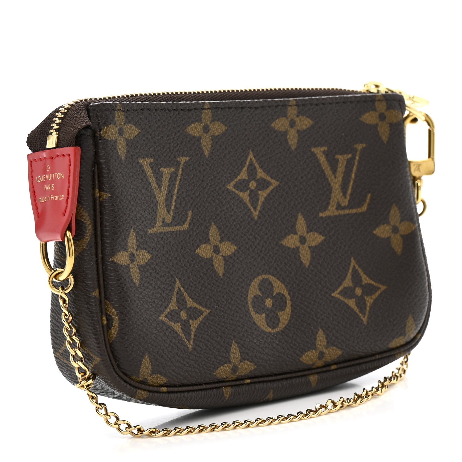 Monogram 2020 Christmas Animation Bumper Cars Mini Pochette Accessories Coquelicot
