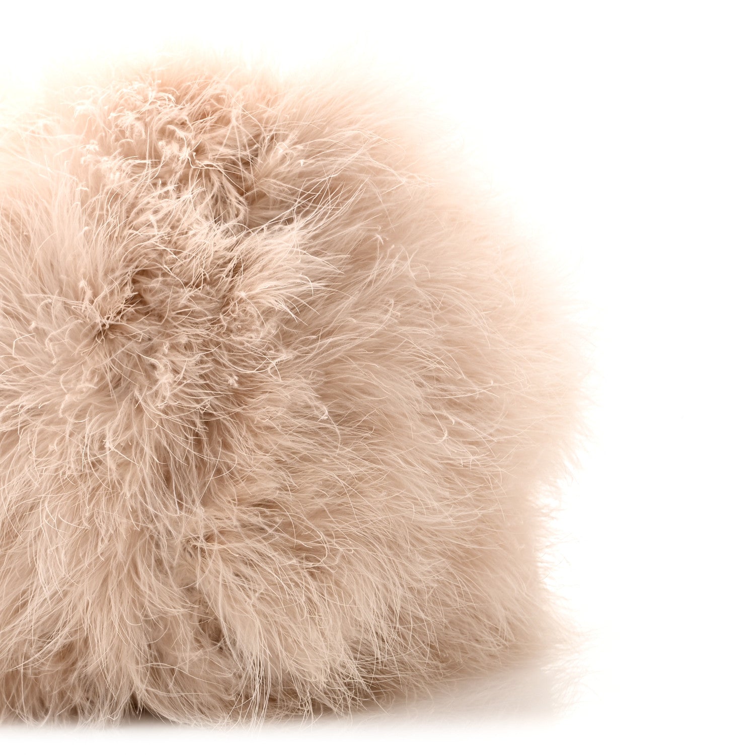 Ostrich Feather Speedy 25 Blush Ivory