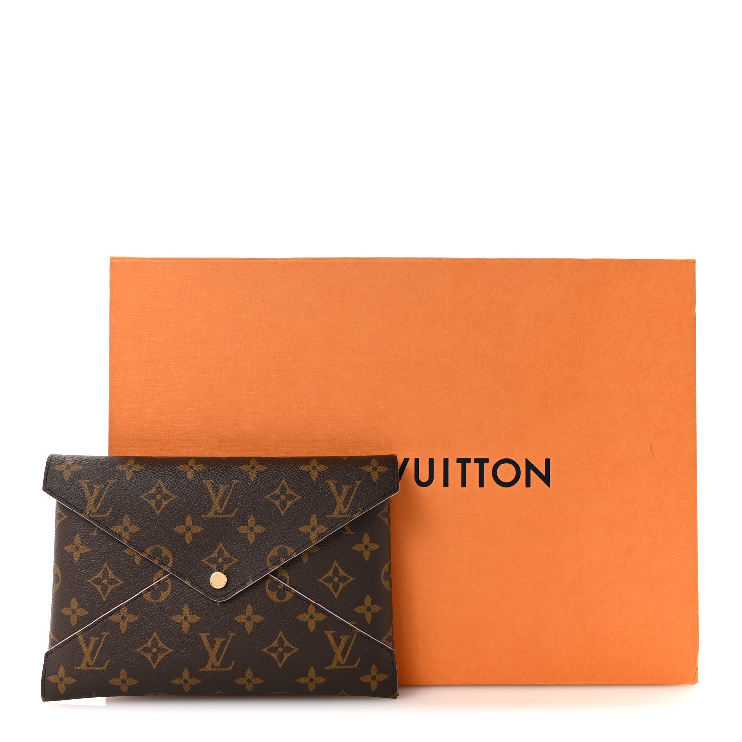 Monogram Large Kirigami Pochette Insert Rose Ballerine