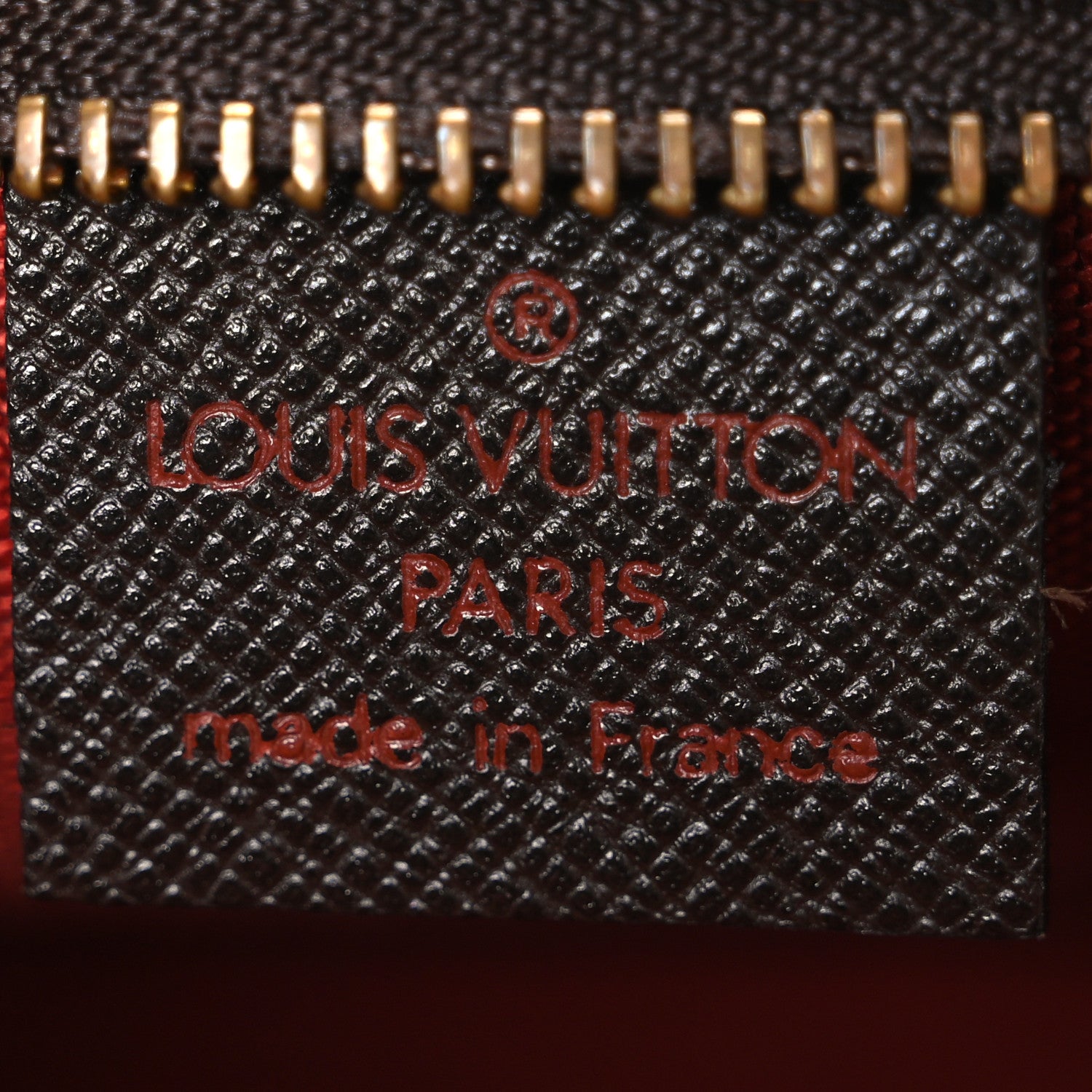 Damier Ebene Trousse Make Up Bag Pochette