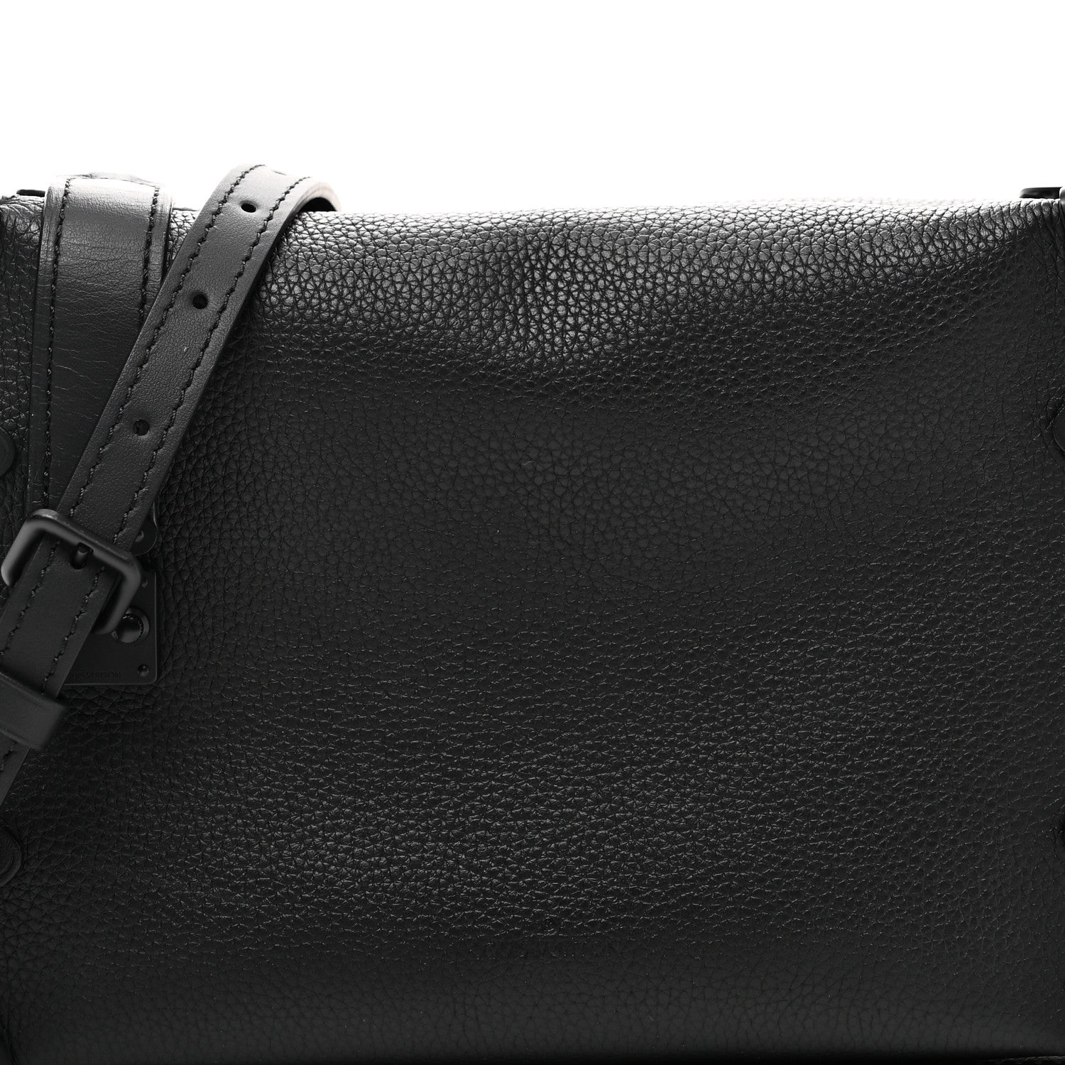 Calfskin Side Trunk MM Black