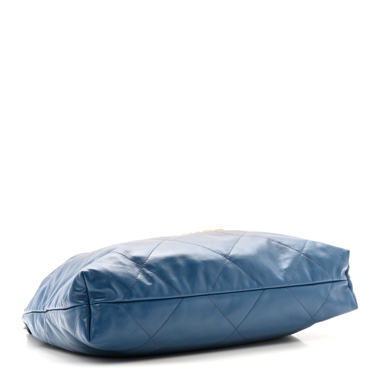 Shaded Calfskin Quilted Small Chanel 22 Blue Dark Blue