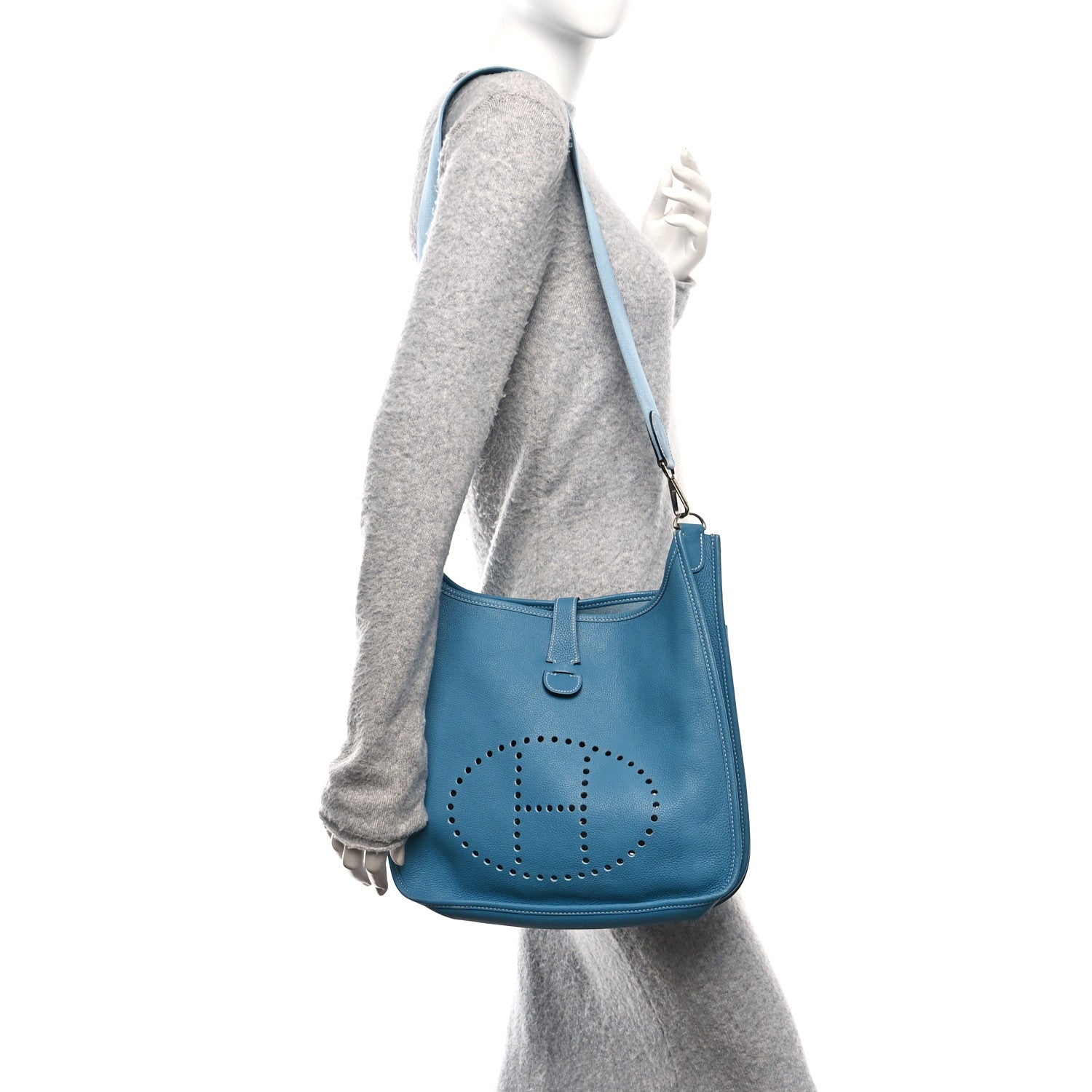 Taurillon Clemence Evelyne II GM Blue Jean