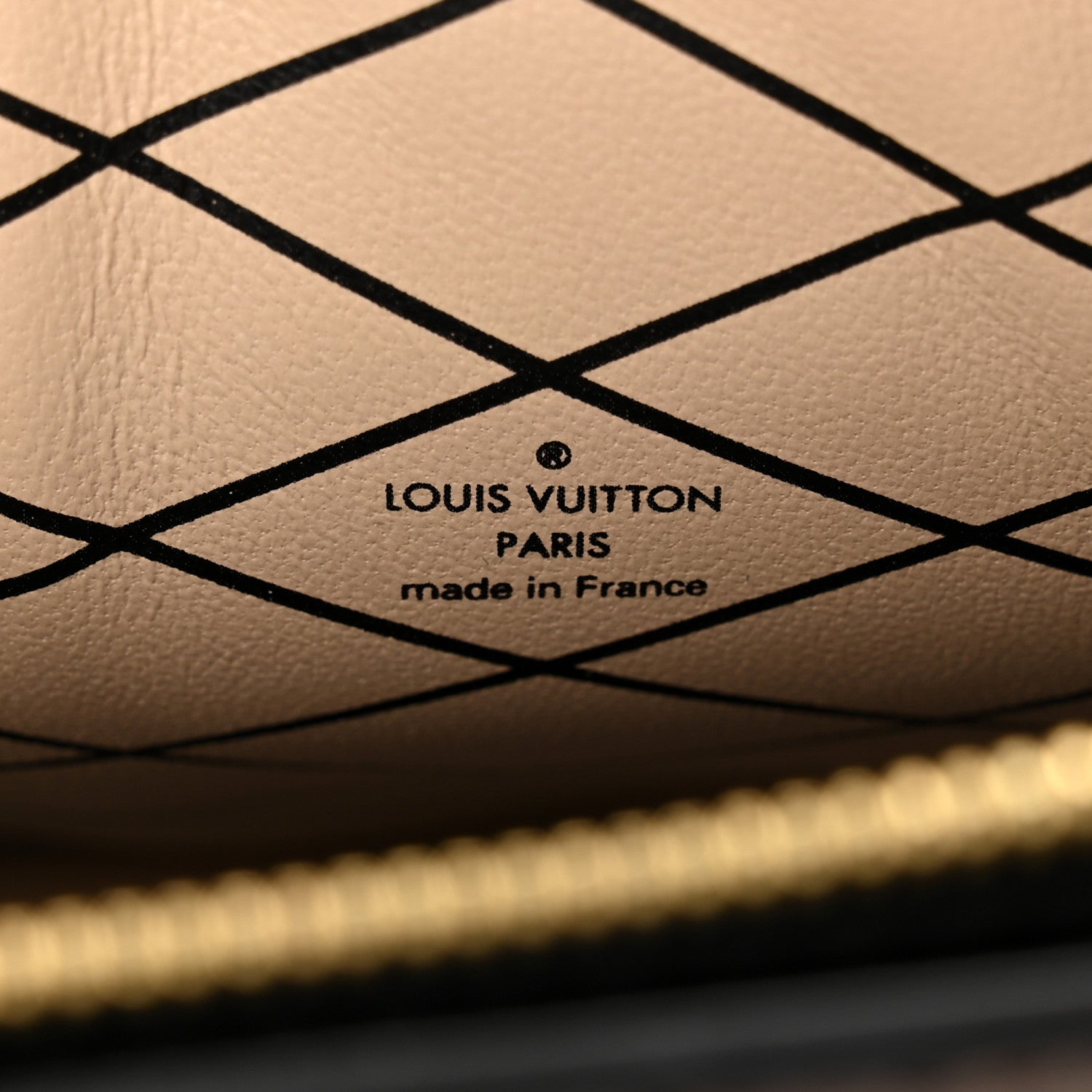 Reverse Monogram Trunk Clutch