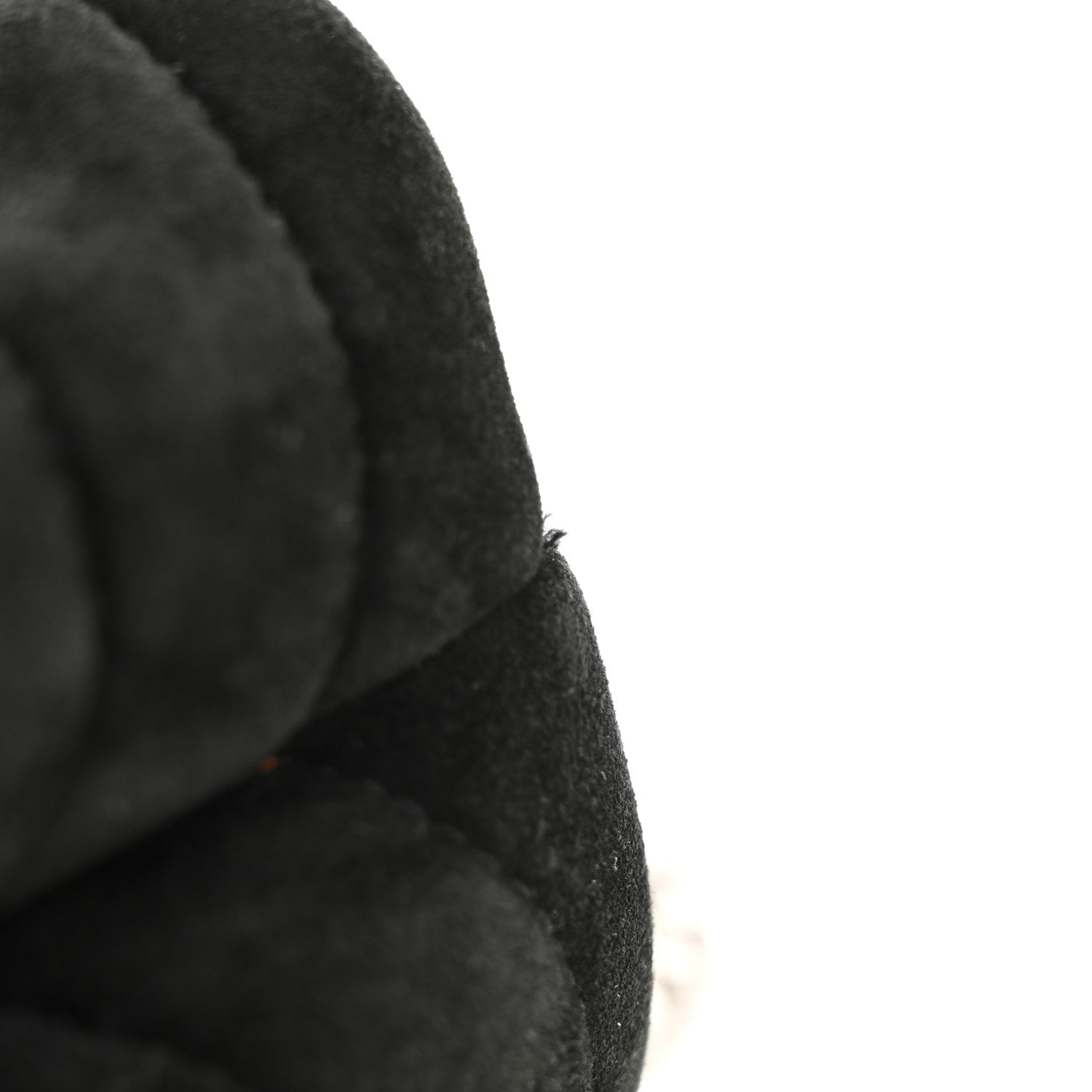 Suede Calfskin Y Quilted Monogram Small Loulou Chain Satchel Black