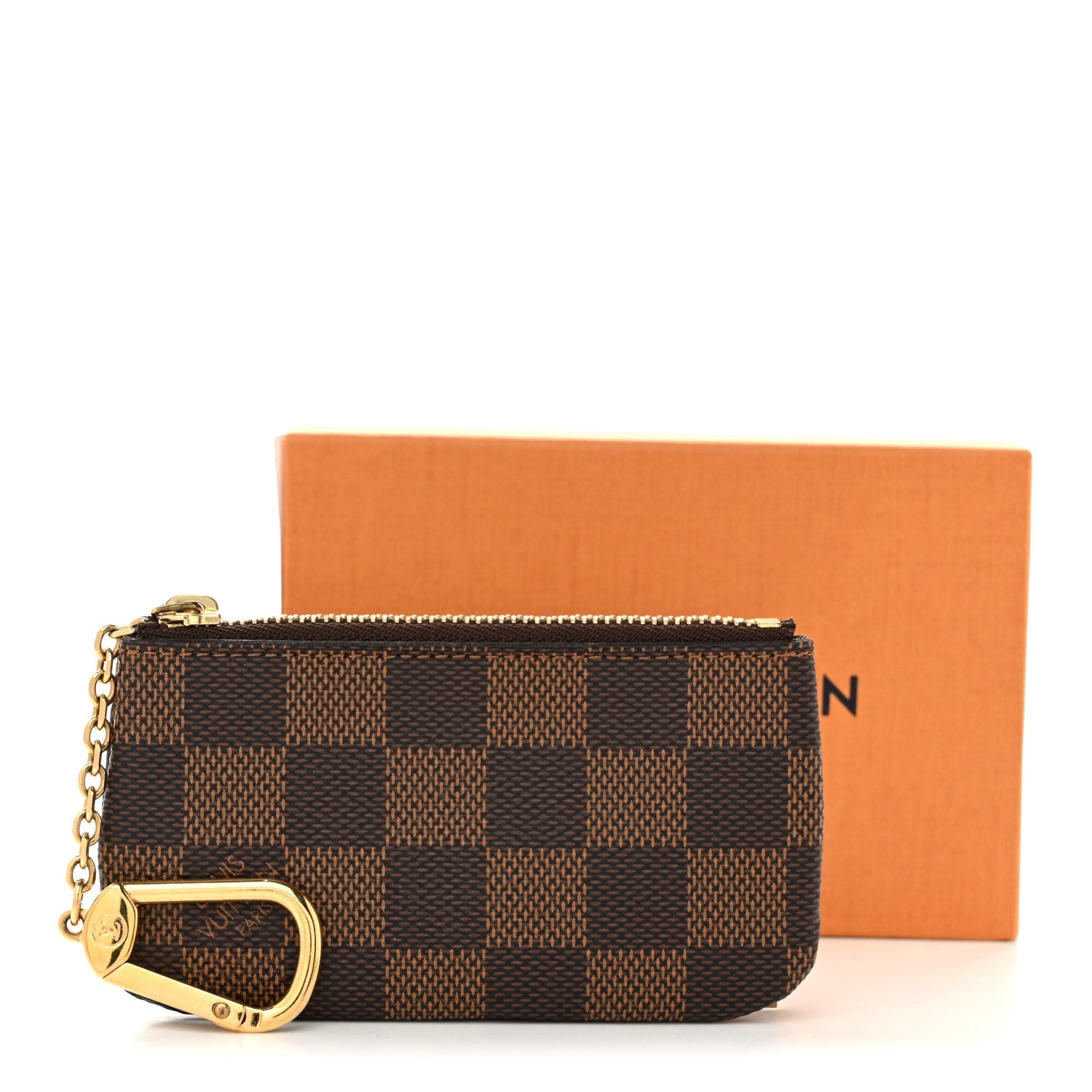 Damier Ebene Key Pouch