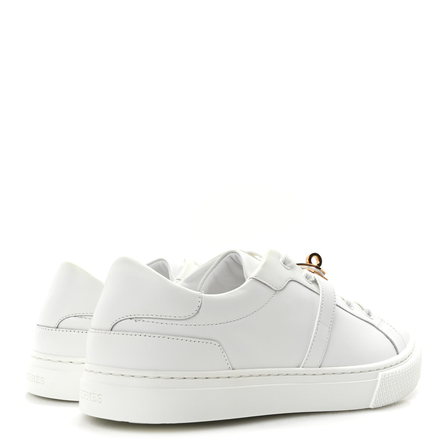 Calfskin Day Sneakers 40 White