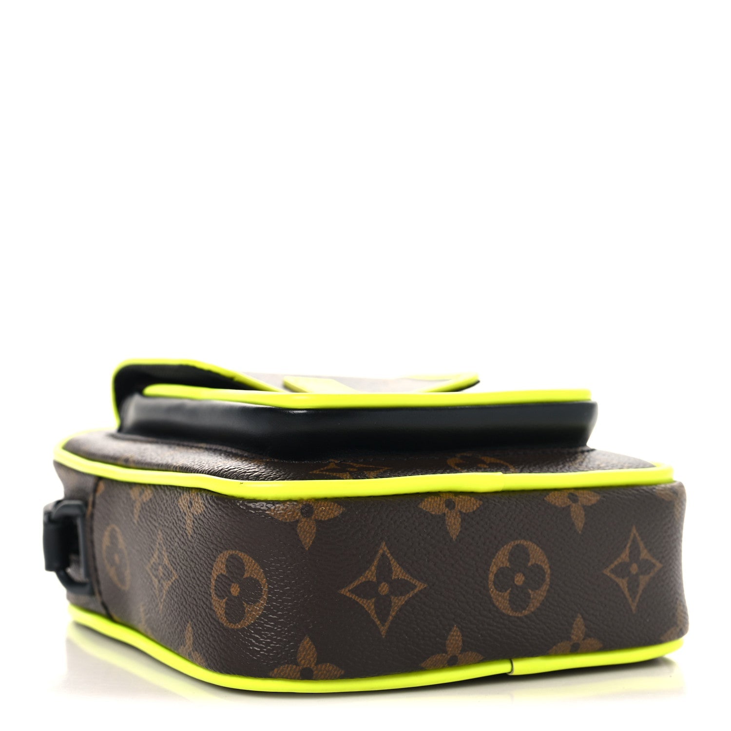 Monogram Macassar Christopher Wearable Wallet Fluorescent Yellow