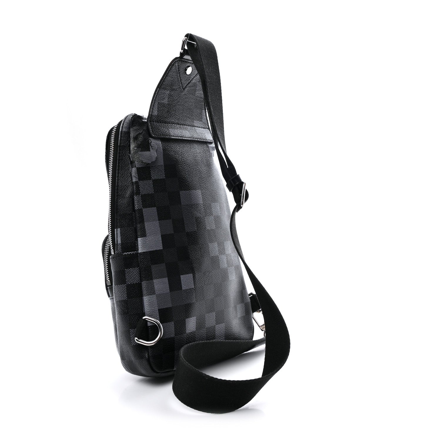 Damier Graphite Pixel Avenue Sling Backpack Gris