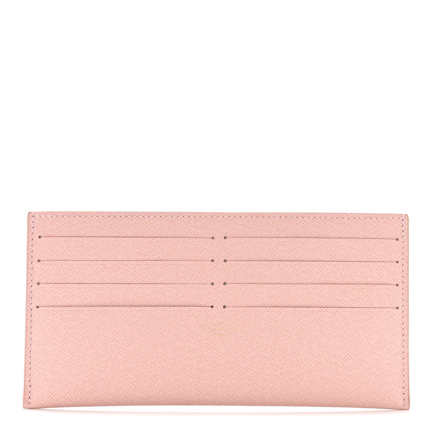 Calfskin Felicie Card Holder Insert Rose Ballerine